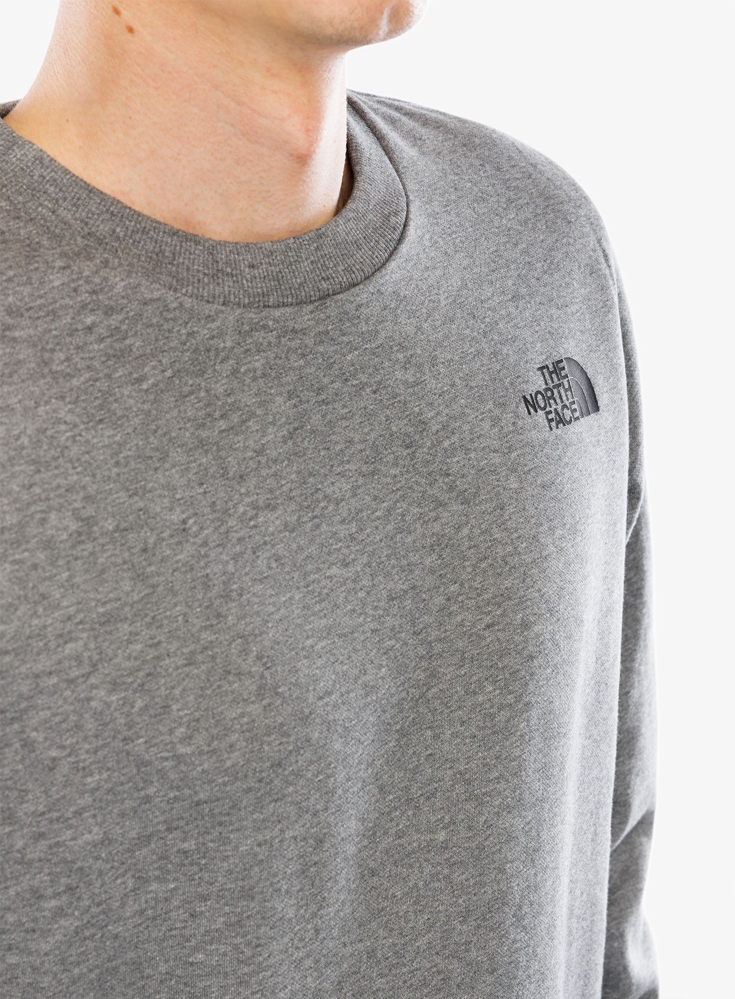 Puloverji brez kapuce The North Face Simple Dome Crew - tnf medium grey heather