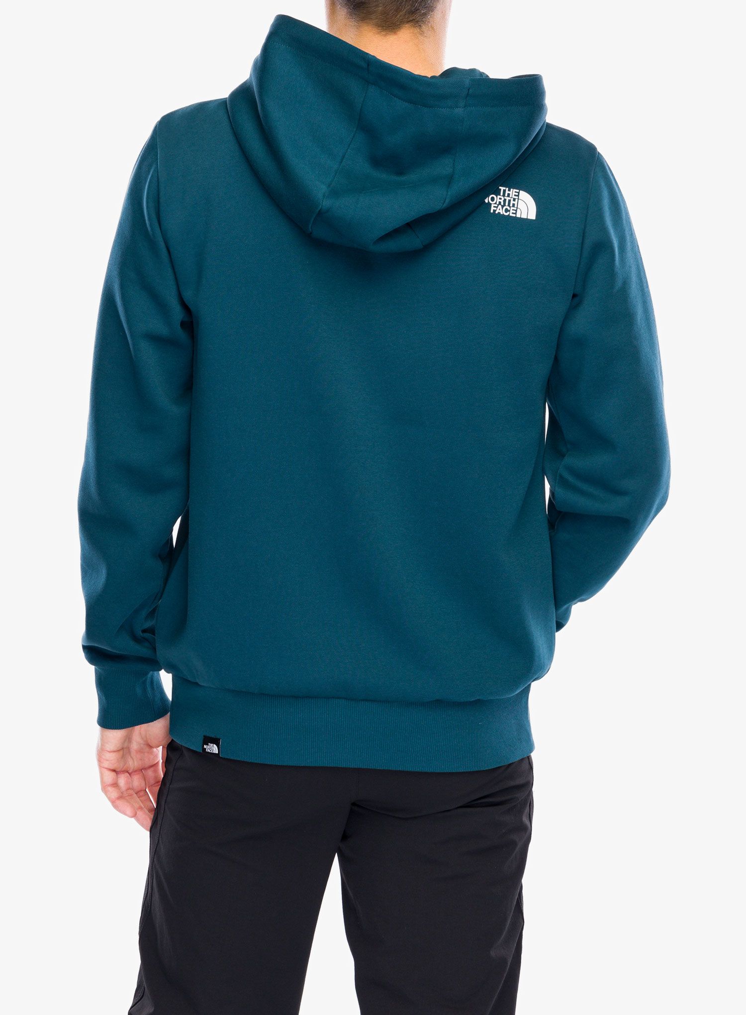Jopica na zadrgo The North Face Simple Dome Full Zip Hoodie - midnight petrol