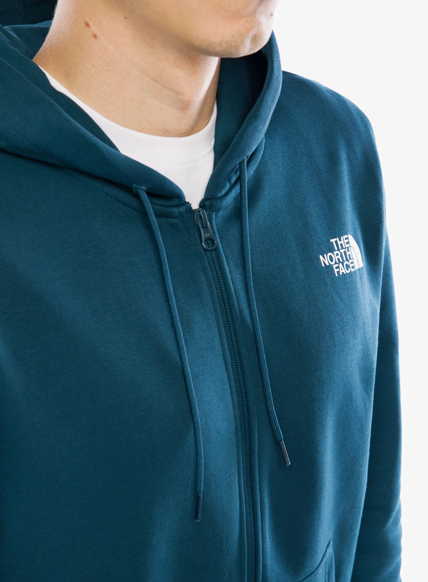 Jopica na zadrgo The North Face Simple Dome Full Zip Hoodie - midnight petrol