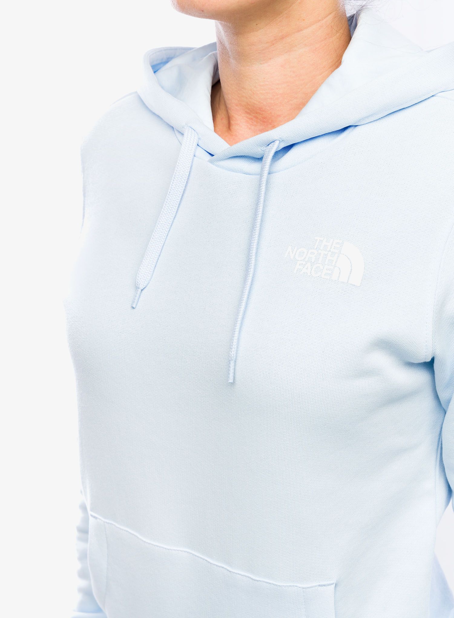 Ženska jopa s kapuco The North Face Simple Dome Hoodie - barely blue