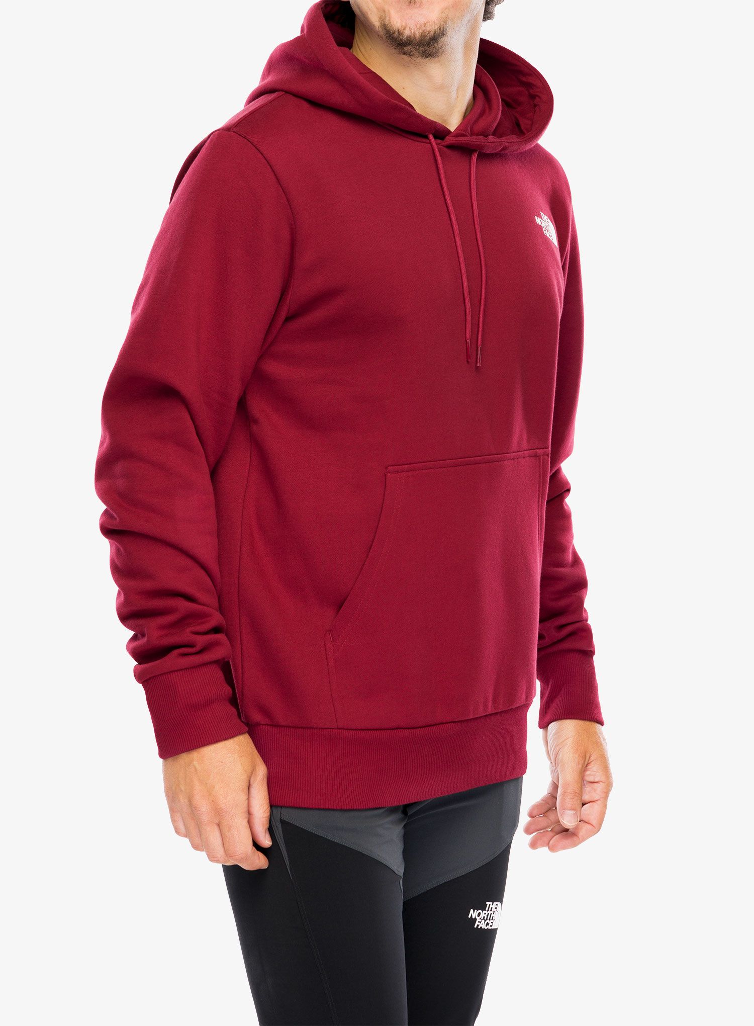 Jopica s kapuco The North Face Simple Dome Hoodie - beetroot