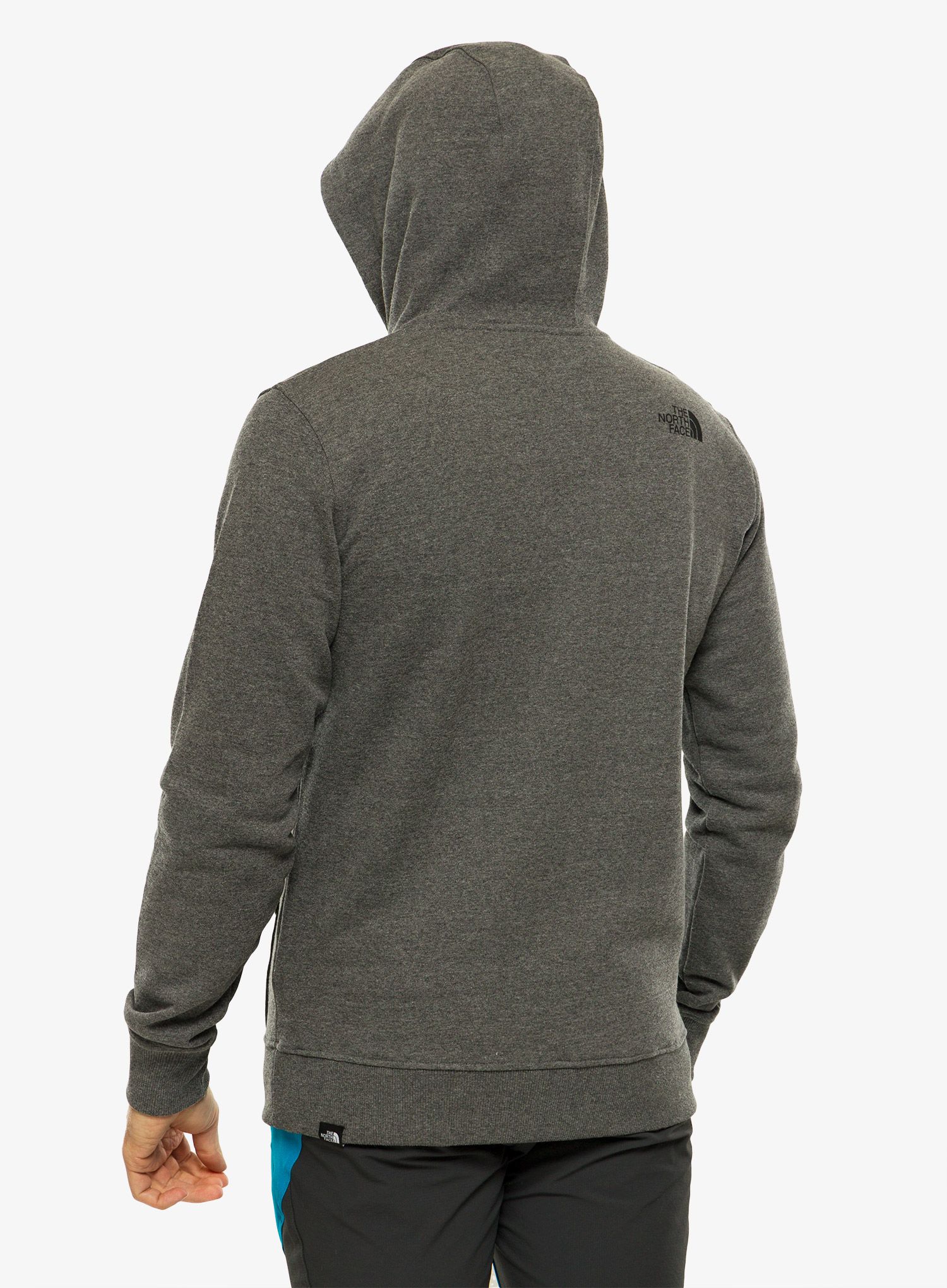 Moška jopica The North Face Simple Dome Hoodie - grey heat