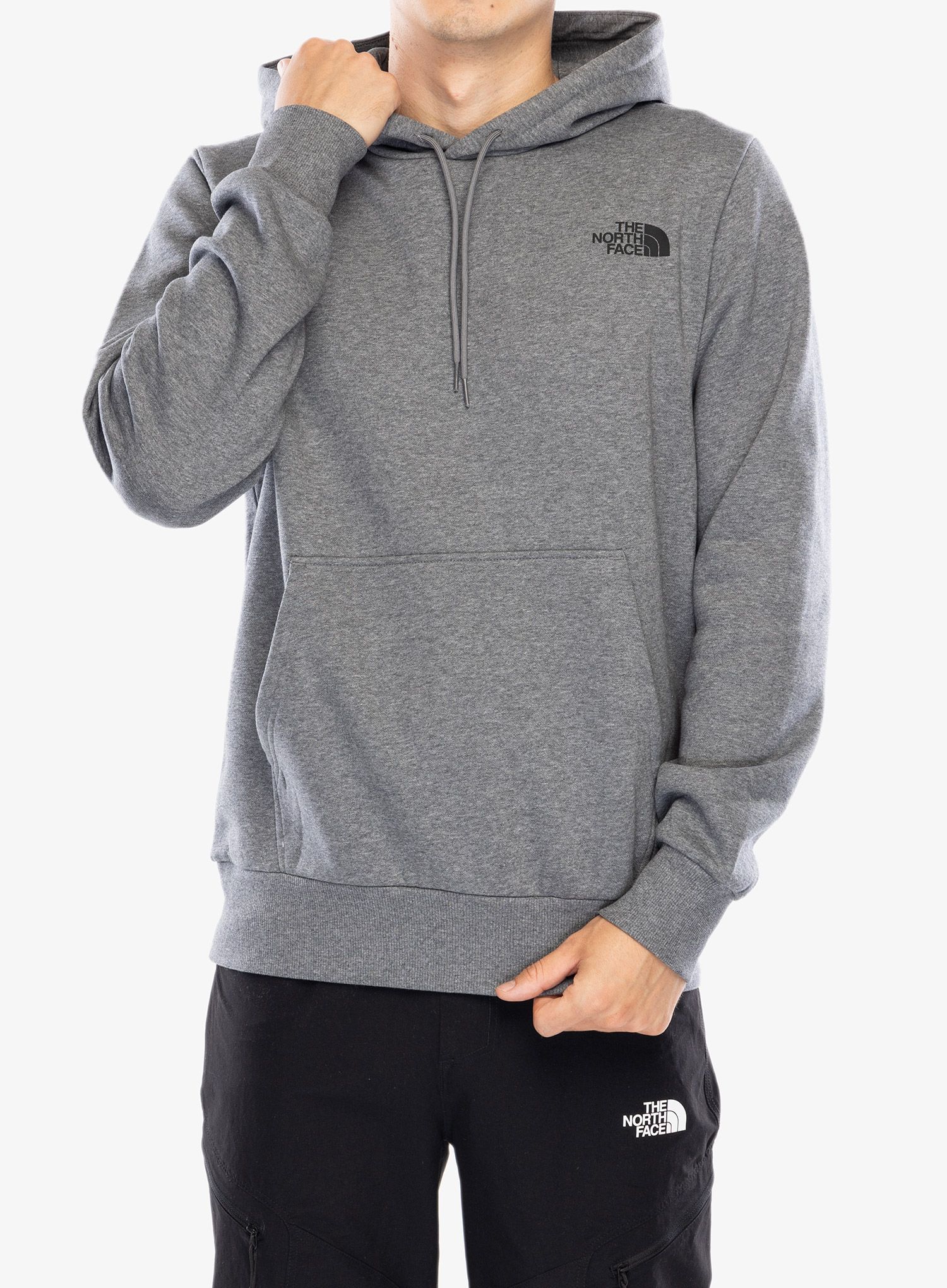 Jopica s kapuco The North Face Simple Dome Hoodie - tnf medium grey heather