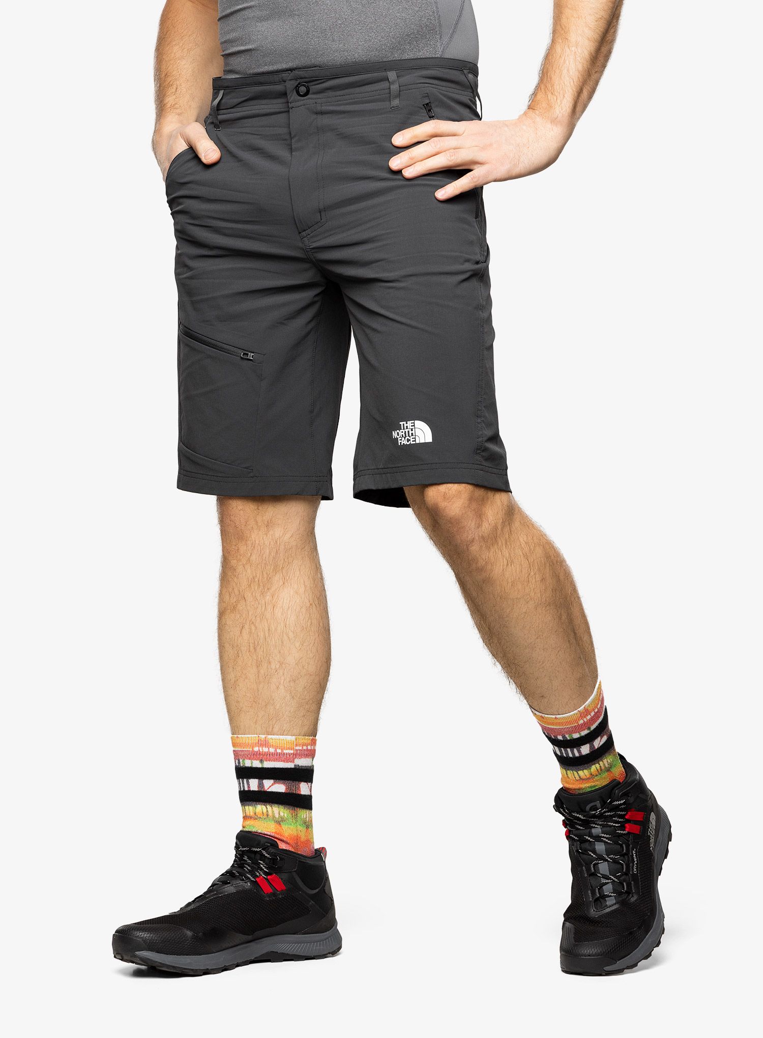 Moške kratke hlače The North Face Speedlight SliTapered Short - asphalt grey
