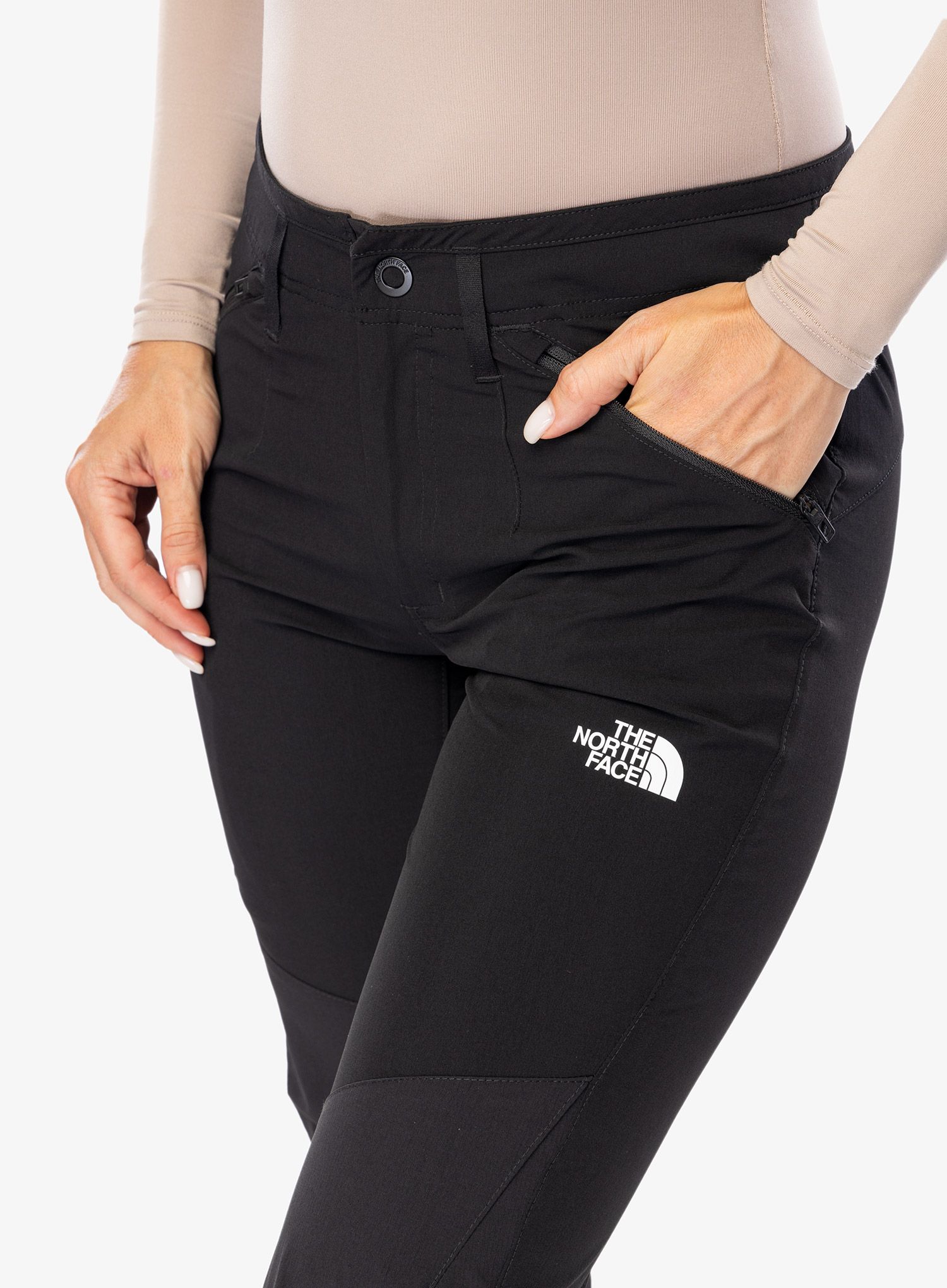 Ženske hlače The North Face Speedlight Slim Straight Pant - tnf black
