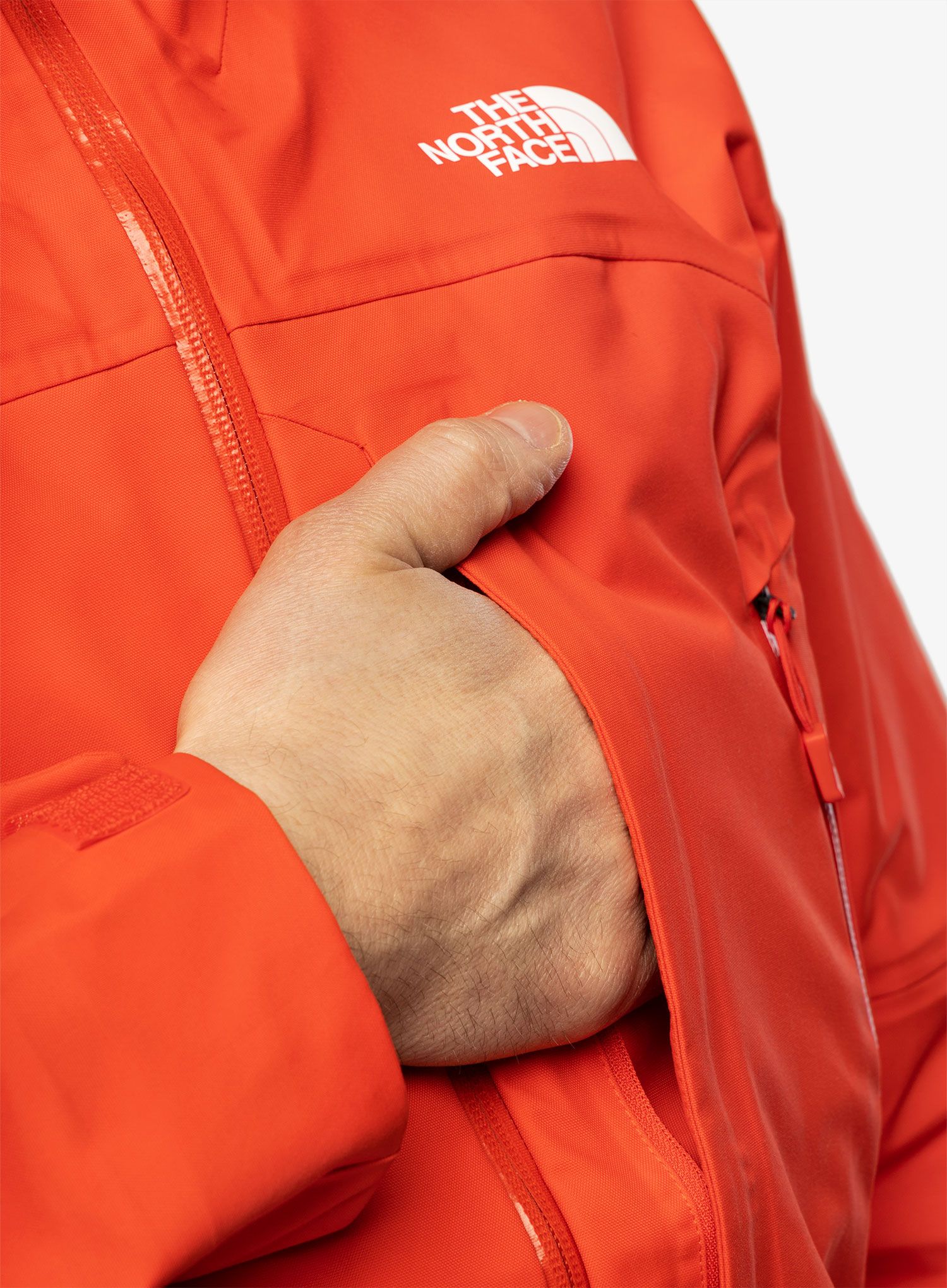 Moška jakna The North Face Stolemberg 3L Dryvent Jacket - fiery red