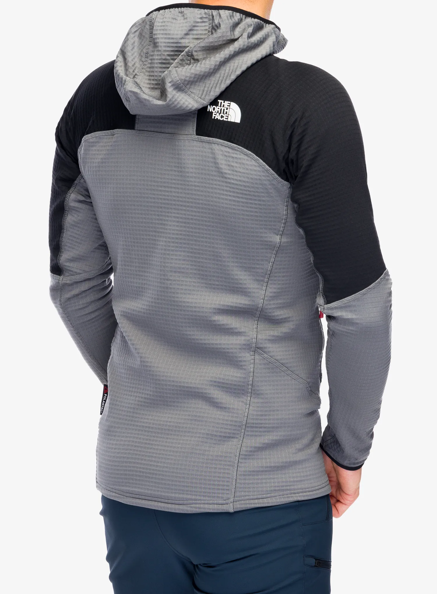 Jopica The North Face Stormgap Powergrid Hoodie - smoked pearl/tnf black