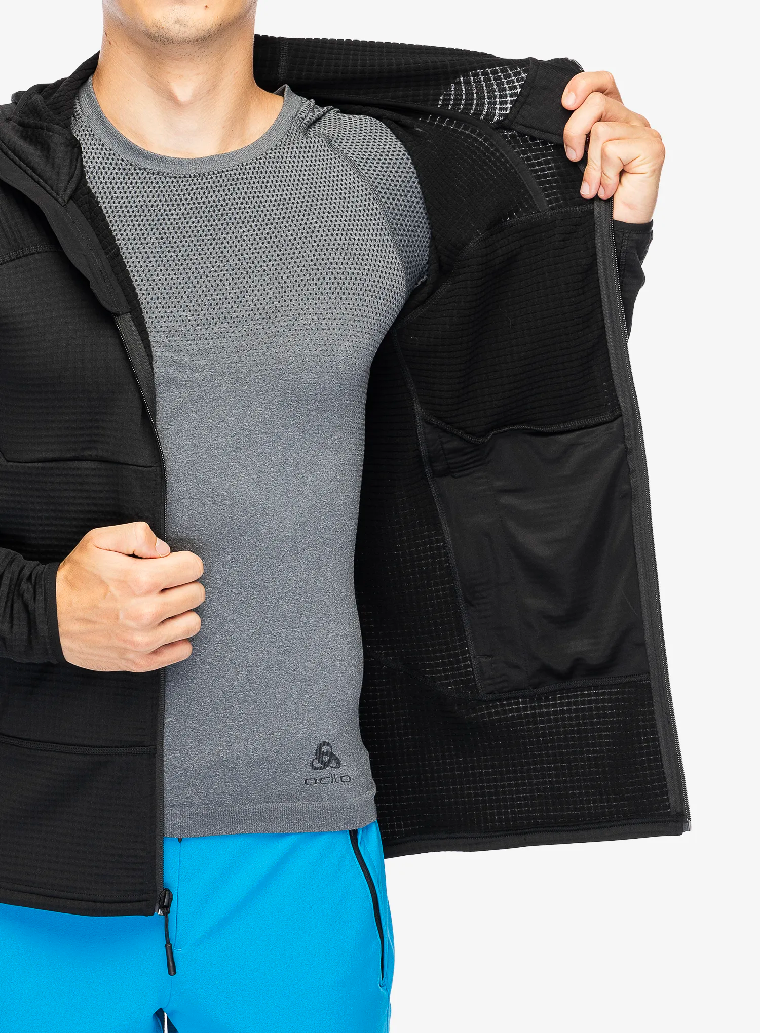 Jopica s kapuco The North Face Stormgap Powergrid Hoodie - tnf black