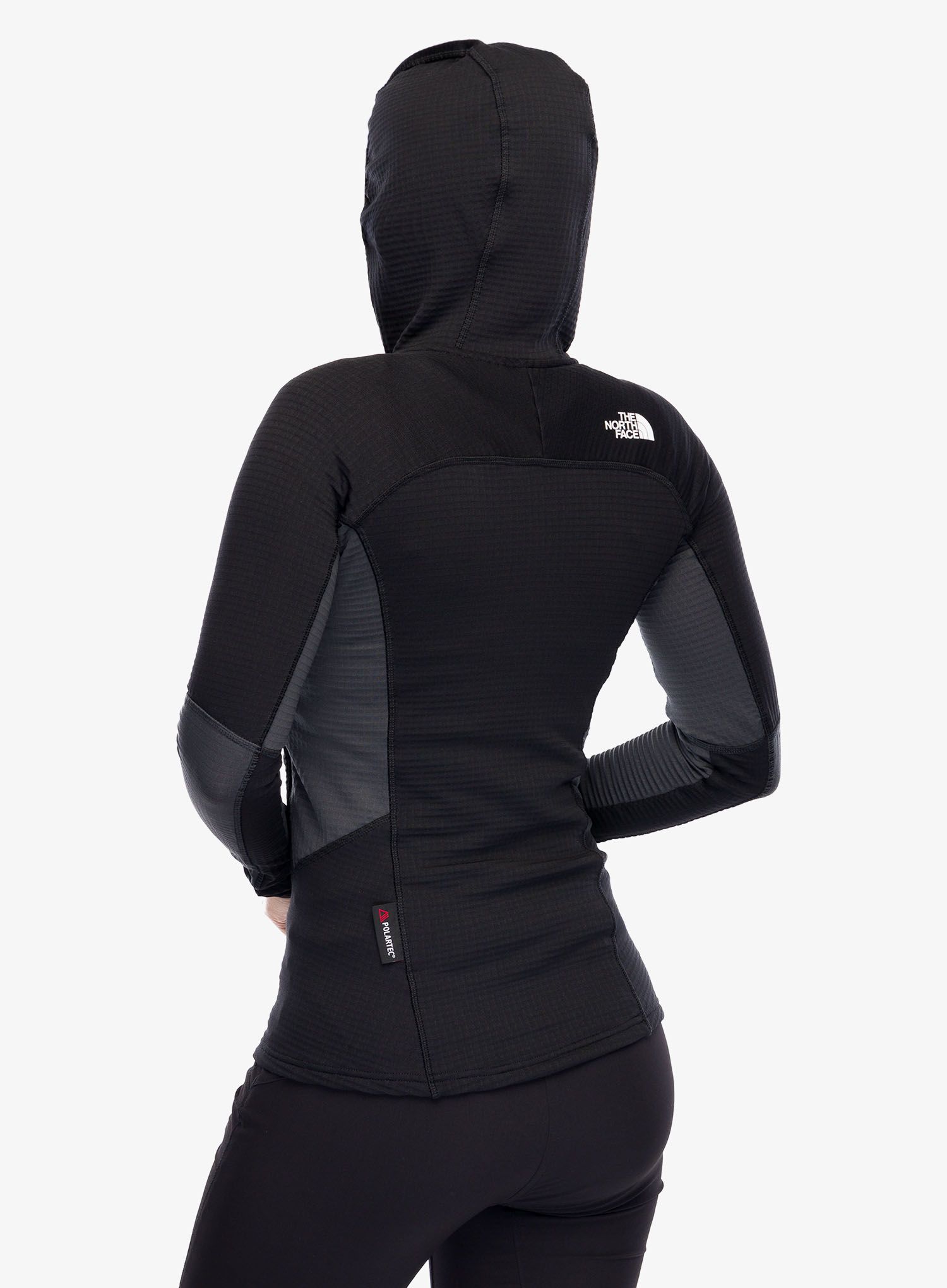 Ženska jopica The North Face Stormgap Powergrid Hoodie - tnf black/asphalt grey