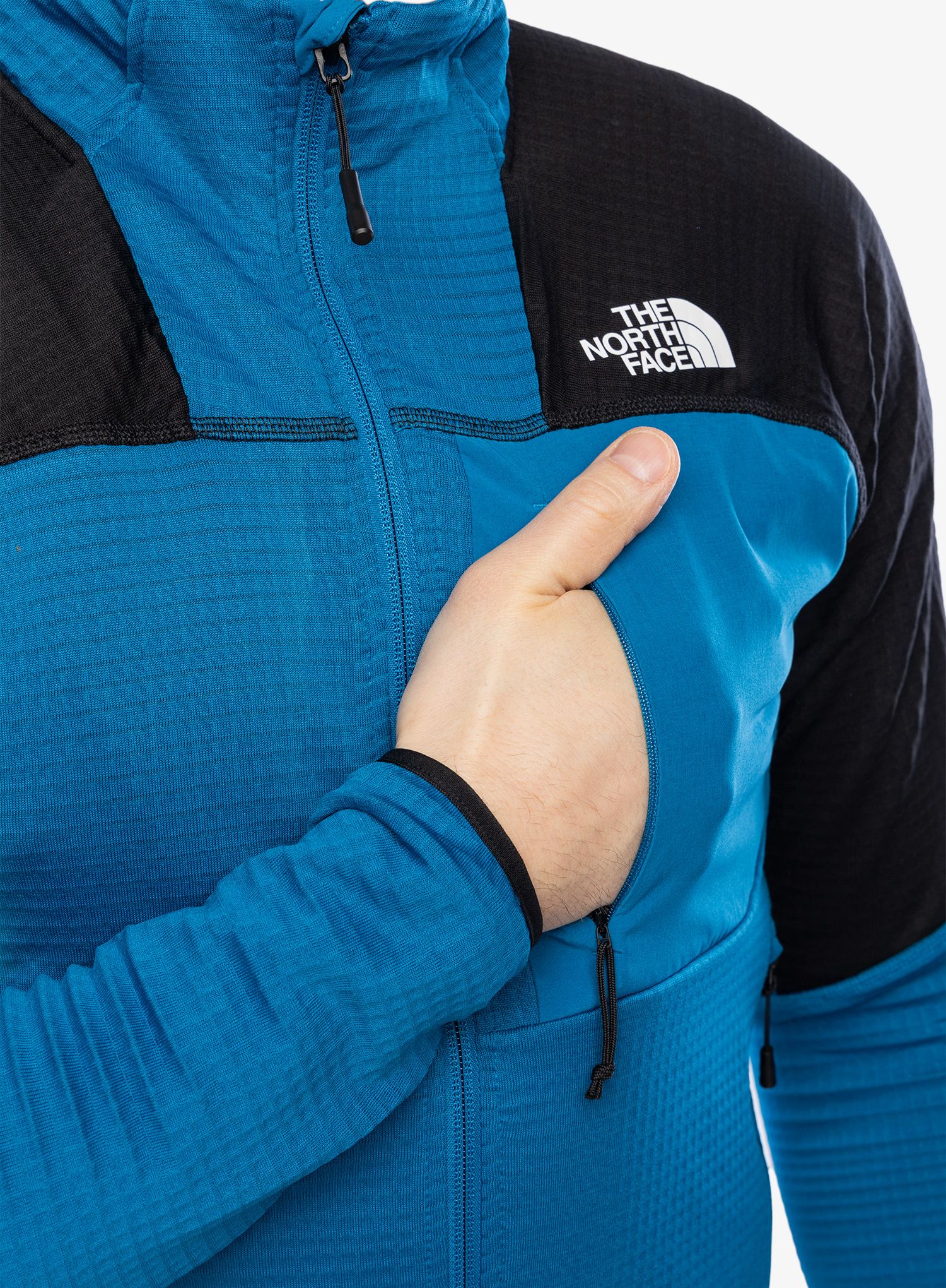 Jopica The North Face Stormgap Powergrid Jacket - adriatic blue/black