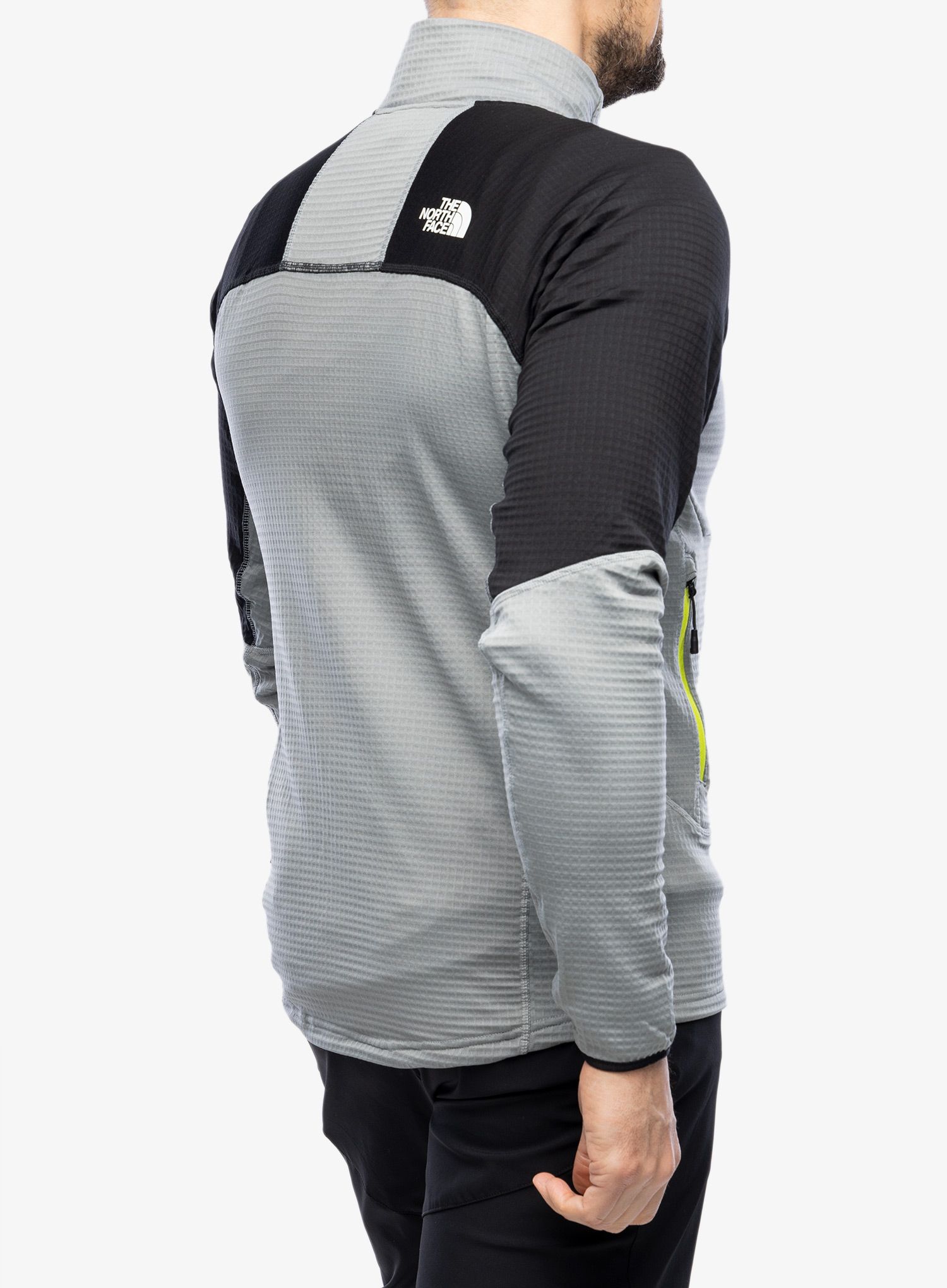 Puloverji brez kapuce The North Face Stormgap Powergrid Jacket - grey/black