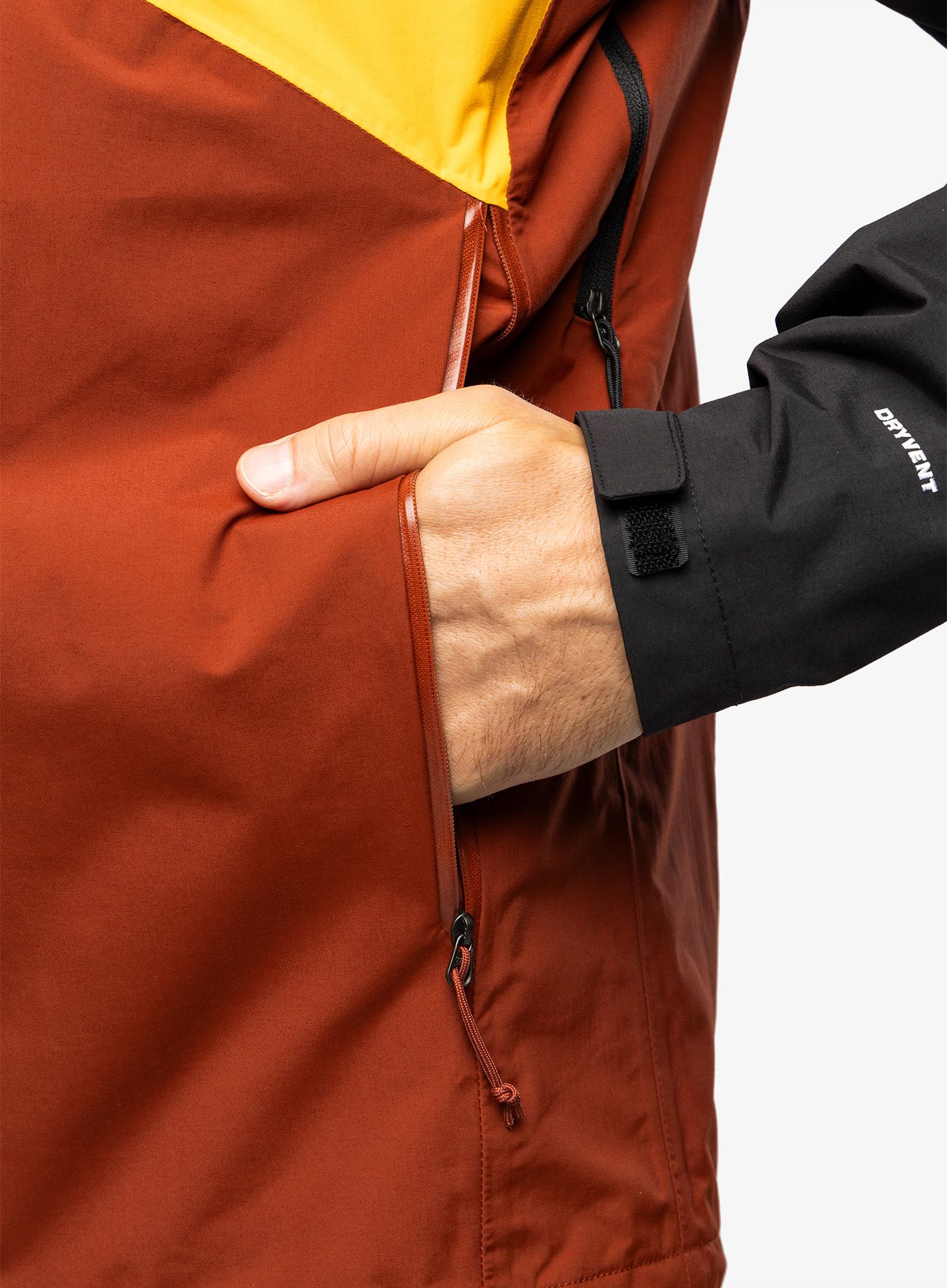 Nepremočljiva jakna The North Face Stratos Jacket - brown/gold