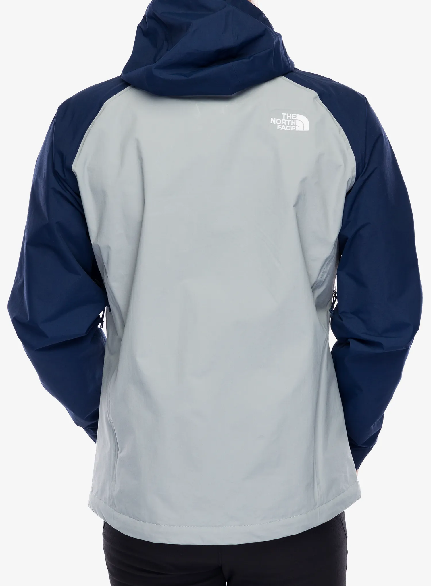 Nepremočljiva jakna The North Face Stratos Jacket - monument grey/tnf blue