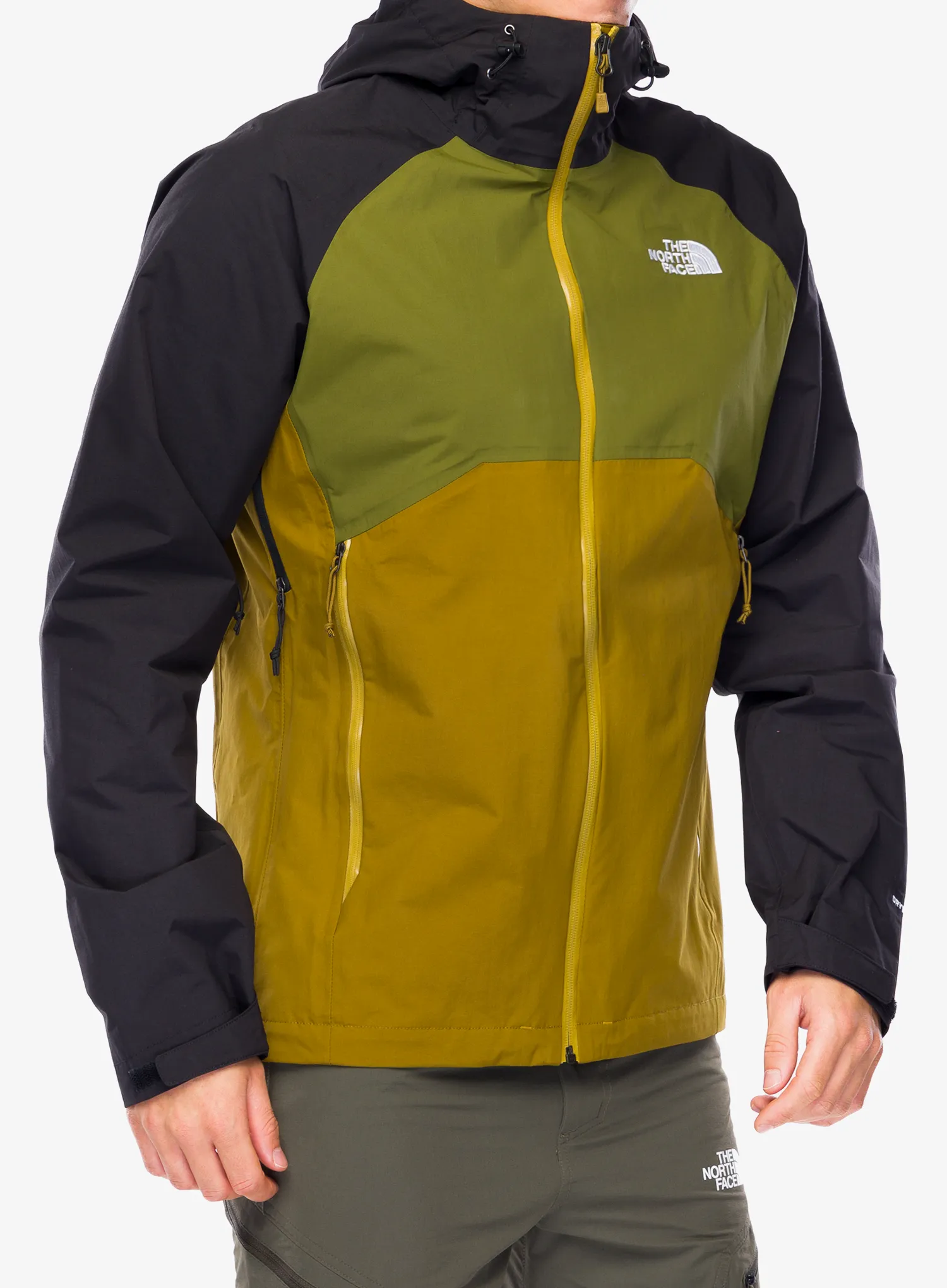 Nepremočljiva jakna The North Face Stratos Jacket - moss green/forest olive