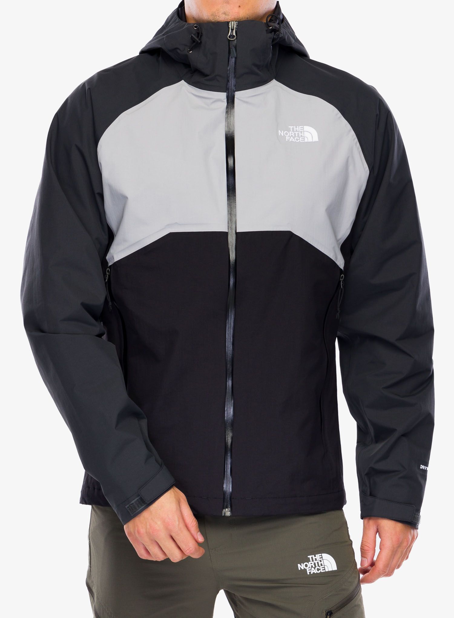 Nepremočljiva jakna The North Face Stratos Jacket - tnf black/meld grey