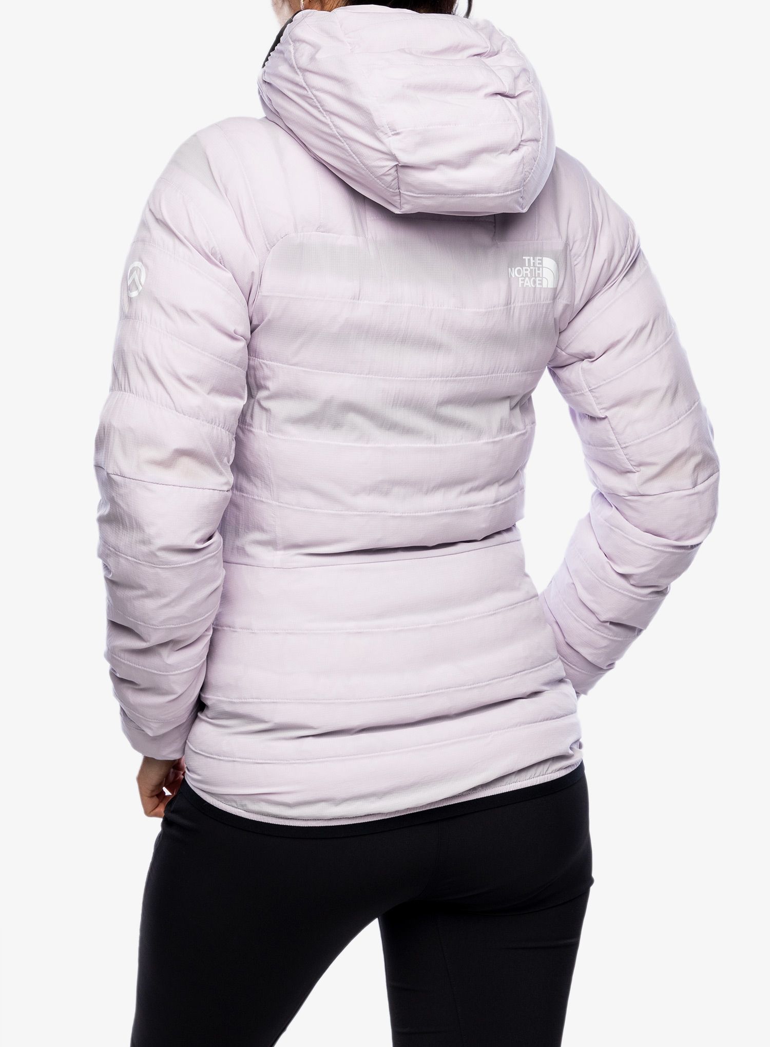 Ženska puhovka The North Face Summit Breithorn 50/50 Hoodie - lavender fog