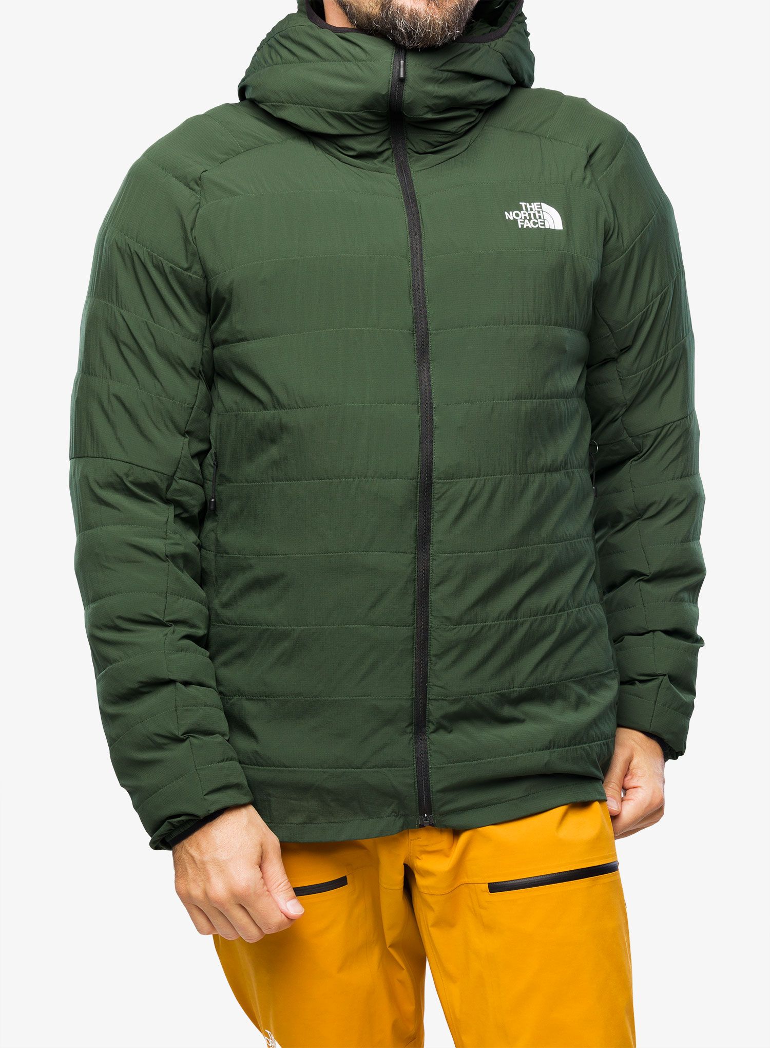 Moška puhovka The North Face Summit Breithorn 50/50 Hoodie - pine needle