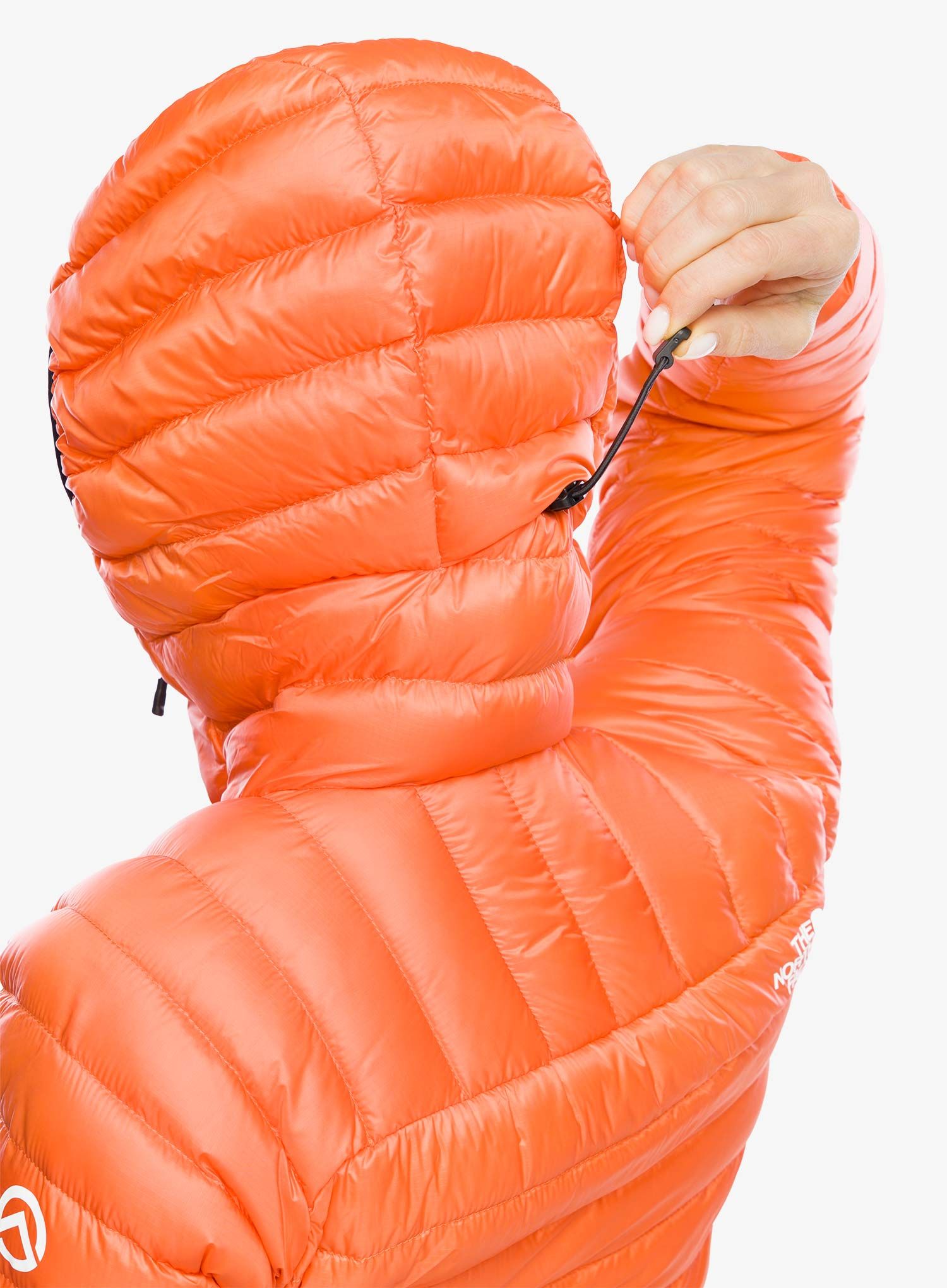 Ženska puhovka The North Face Summit Breithorn Hoodie - radiant orange