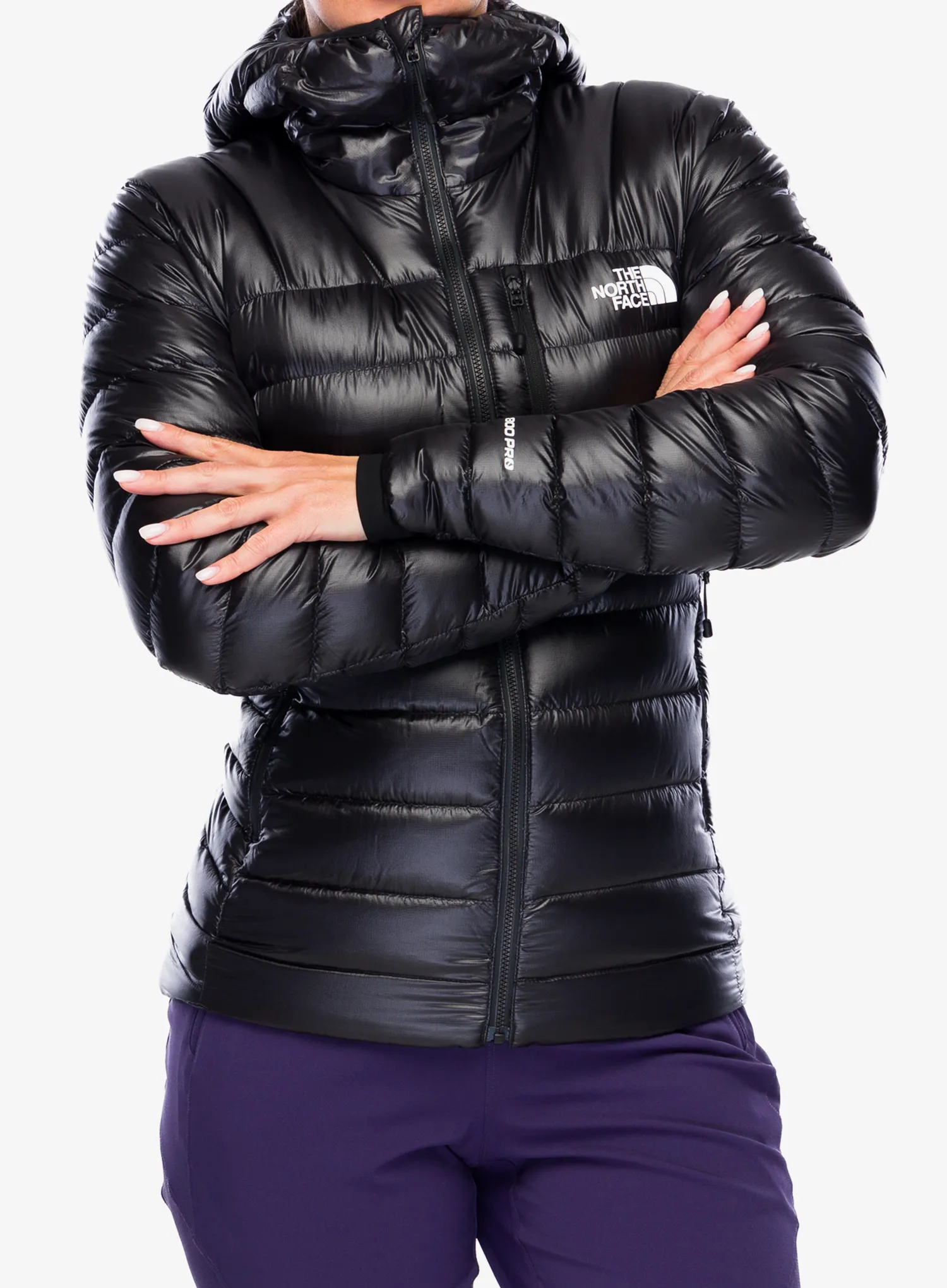 Ženska puhovka The North Face Summit Breithorn Hoodie - tnf black