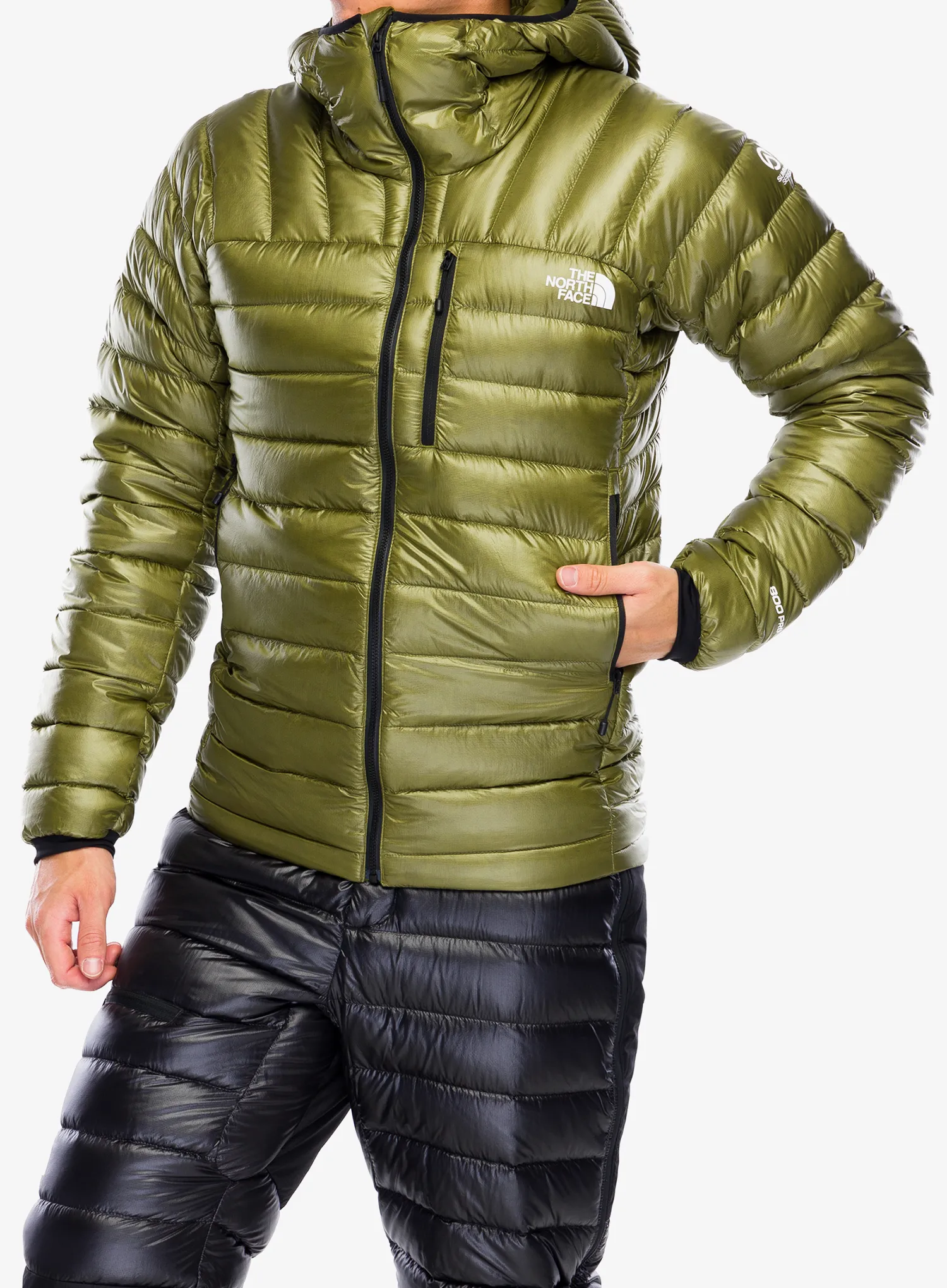 Puhovka The North Face Summit Breithorn Hoodie - forest olive