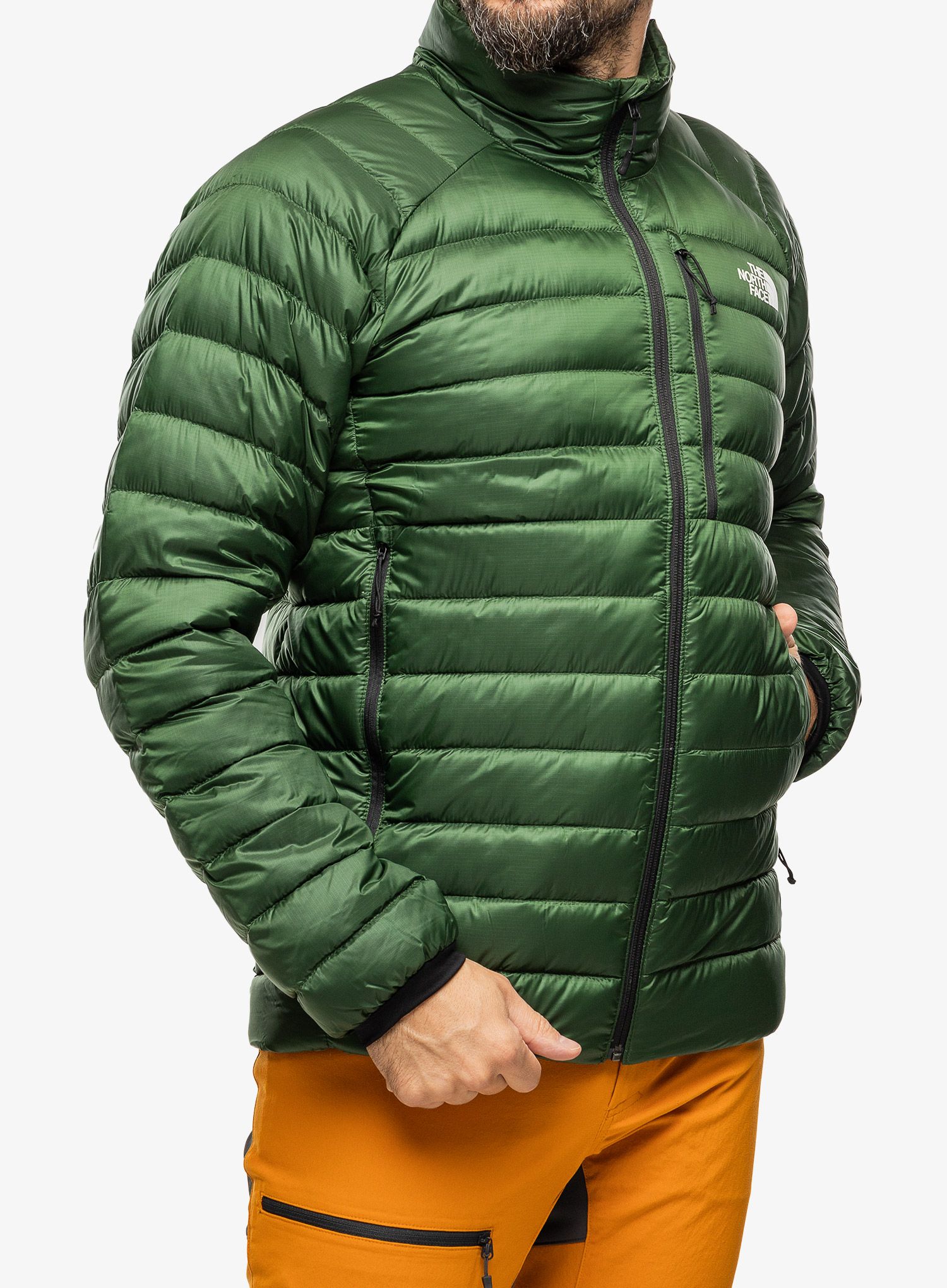 Moška puhovka The North Face Summit Breithorn Jacket - pine needle