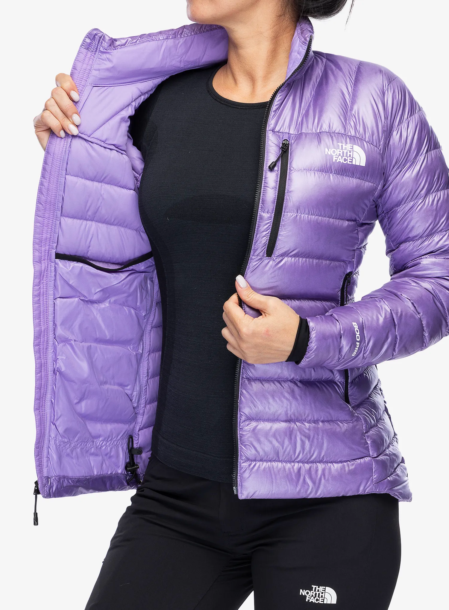 Ženska puhovka The North Face Summit Breithorn Jacket - purple granite