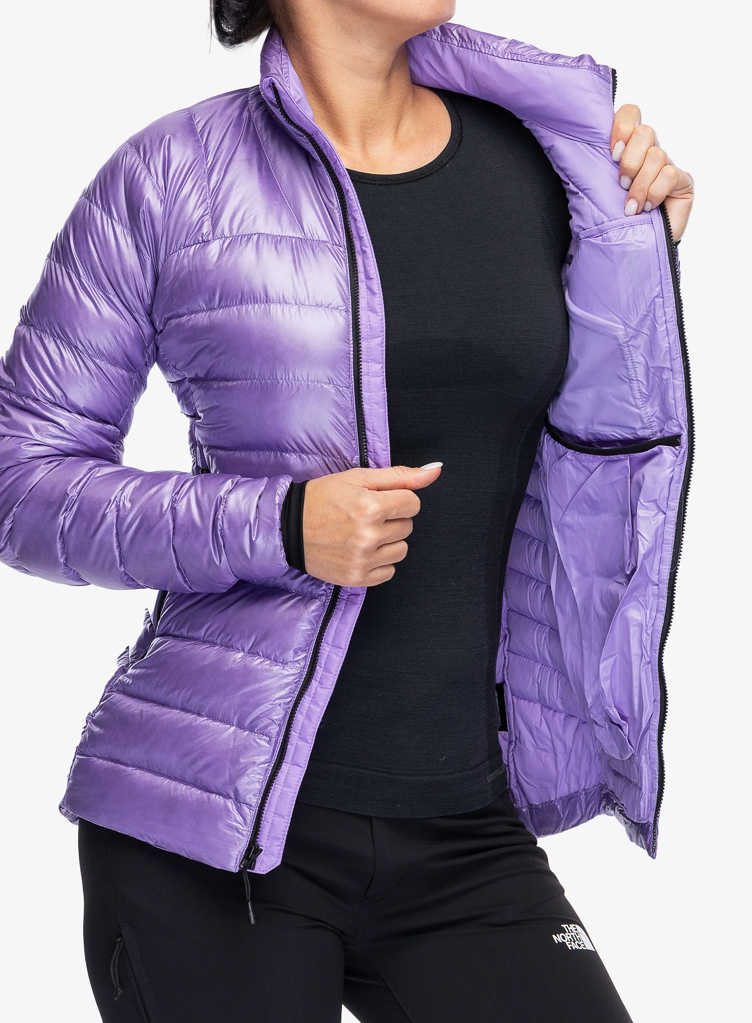 Ženska puhovka The North Face Summit Breithorn Jacket - purple granite