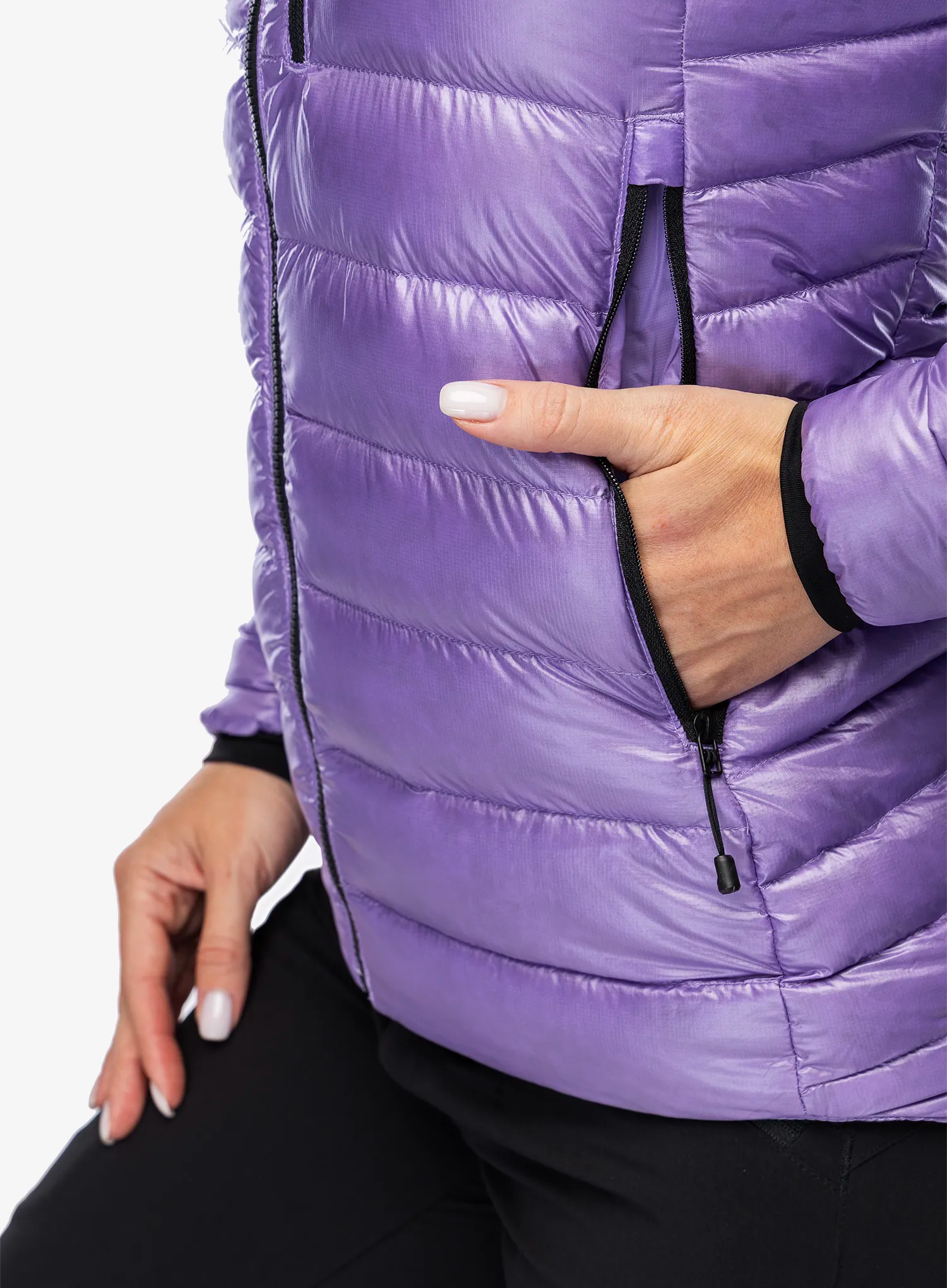 Ženska puhovka The North Face Summit Breithorn Jacket - purple granite