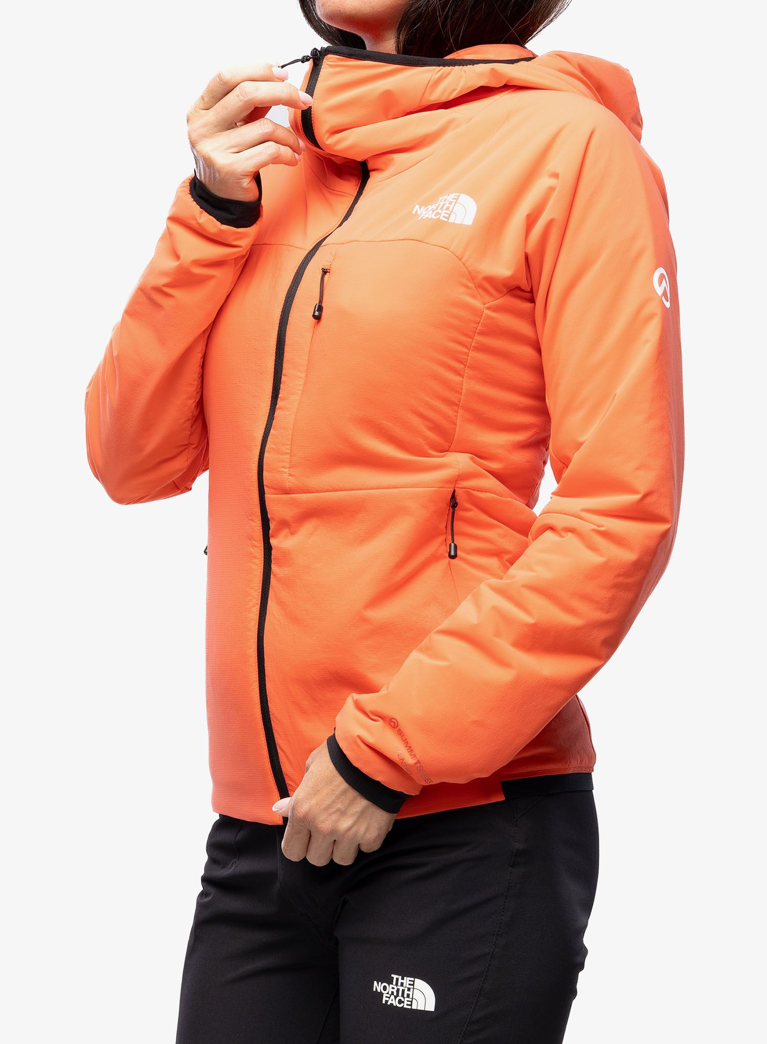 Ženska sintetična jakna The North Face Summit Casaval Hoodie - orange