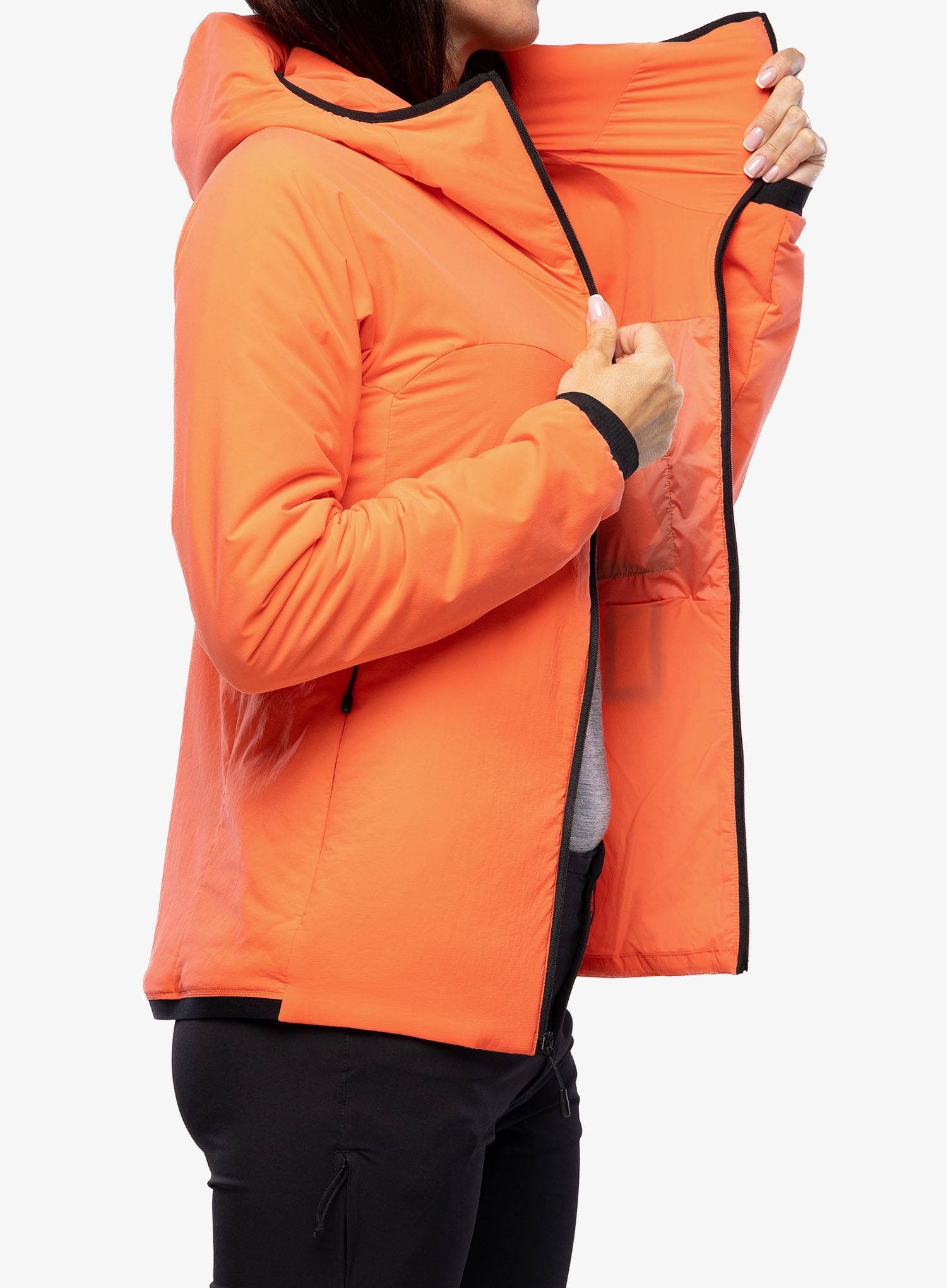 Ženska sintetična jakna The North Face Summit Casaval Hoodie - orange