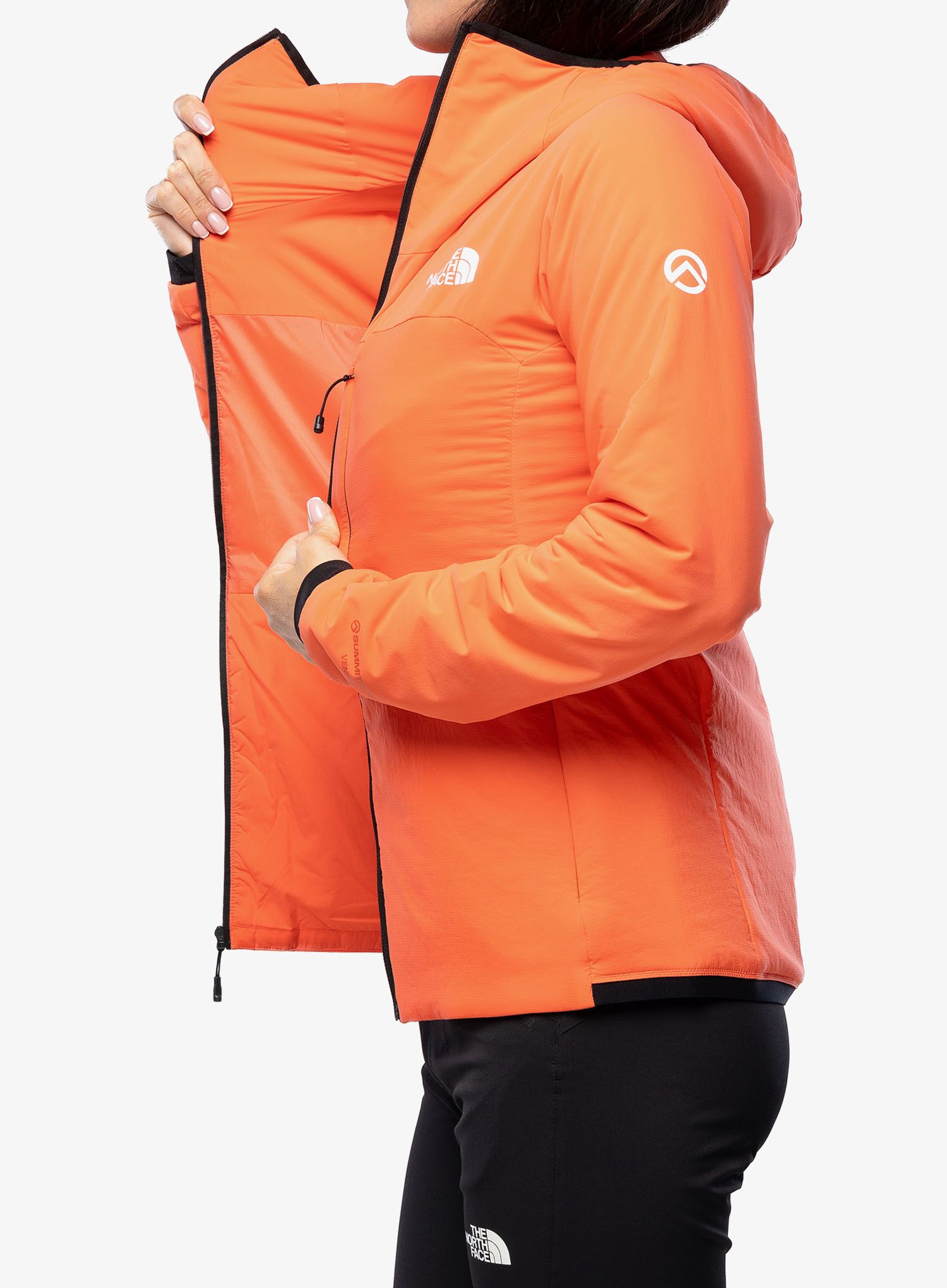Ženska sintetična jakna The North Face Summit Casaval Hoodie - orange