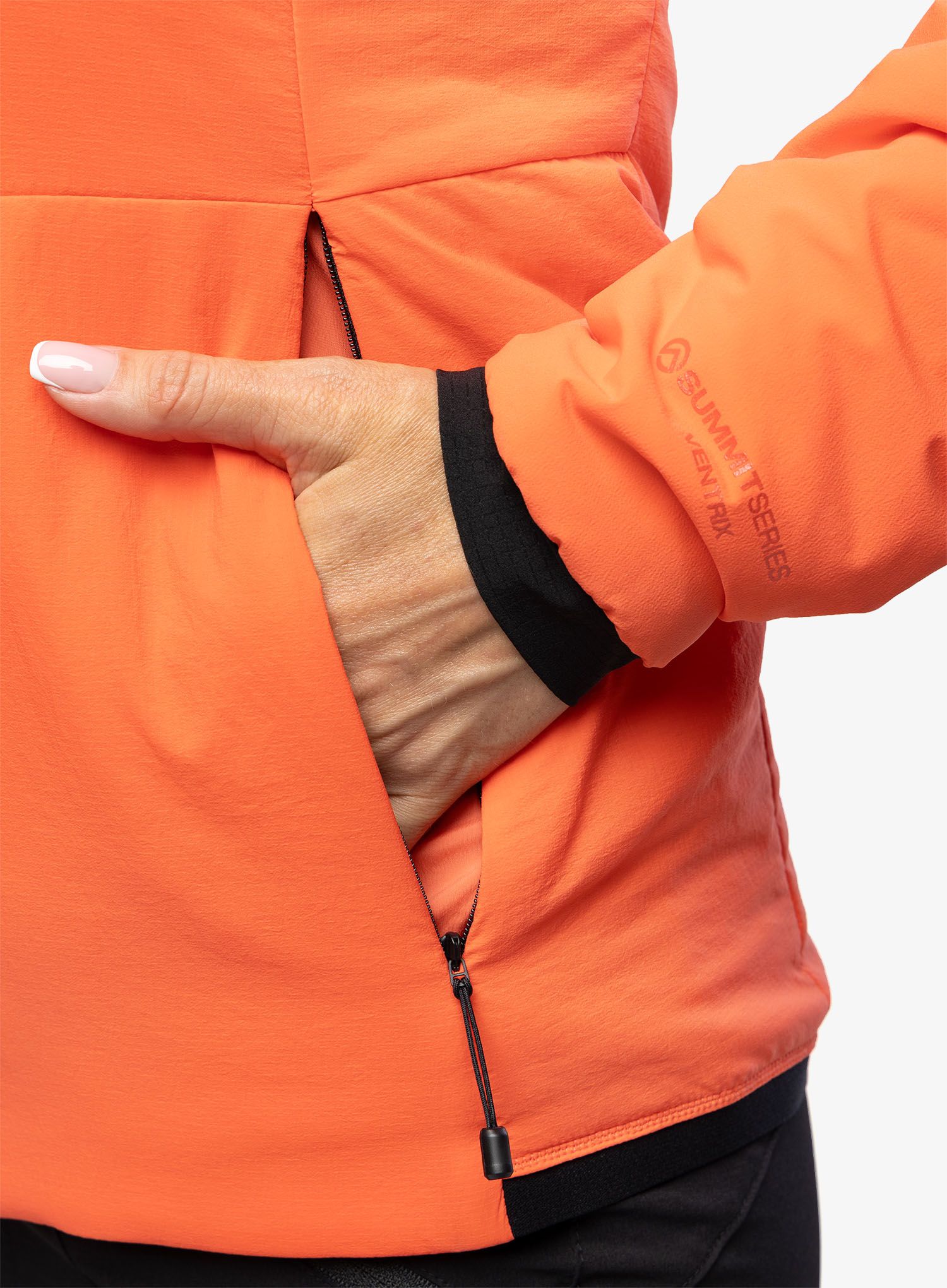 Ženska sintetična jakna The North Face Summit Casaval Hoodie - orange
