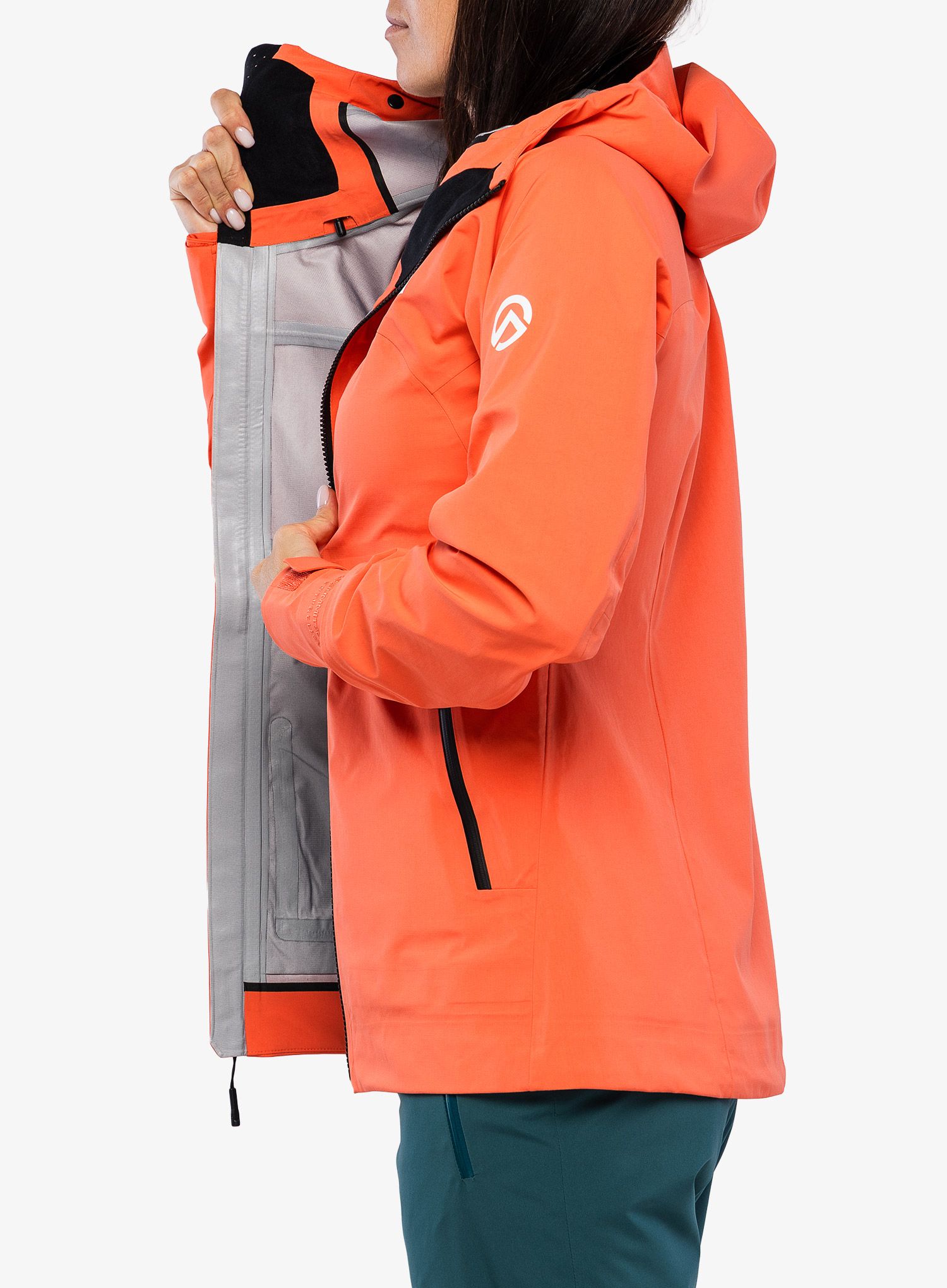 Ženska hardshell jakna The North Face Summit Chamlang FUTURELIGHT Jacket - orange