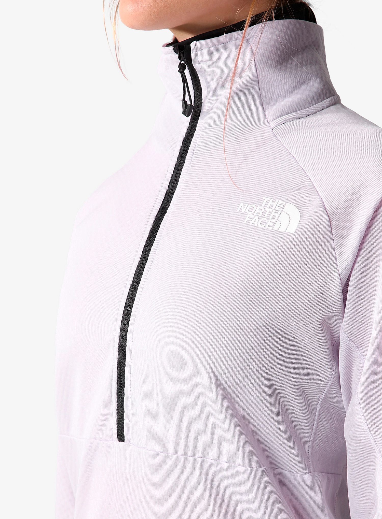 Ženski flis The North Face Summit Futurefleece LT 1/2 Zip - lavender fog