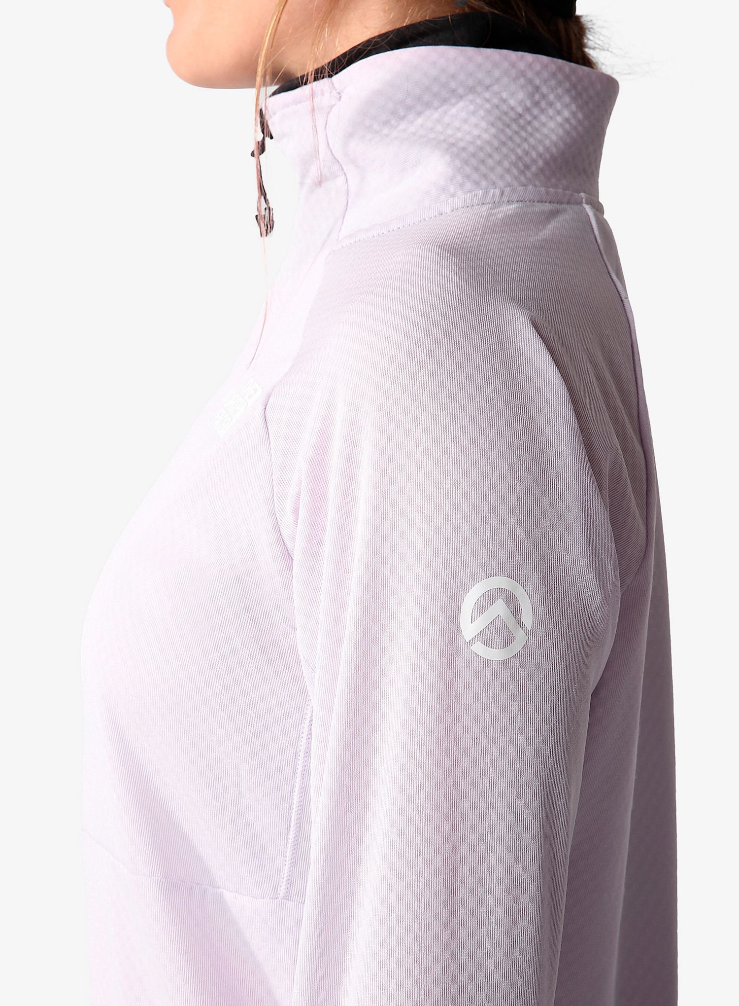 Ženski flis The North Face Summit Futurefleece LT 1/2 Zip - lavender fog