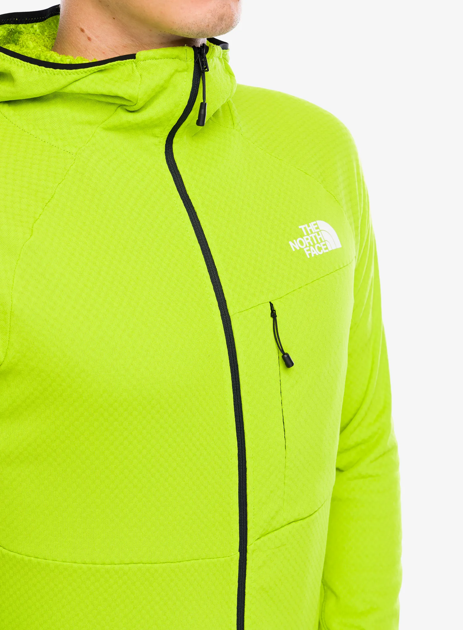 Jopica s kapuco The North Face Summit Futurefleece FZ Hoodie - meadow grass