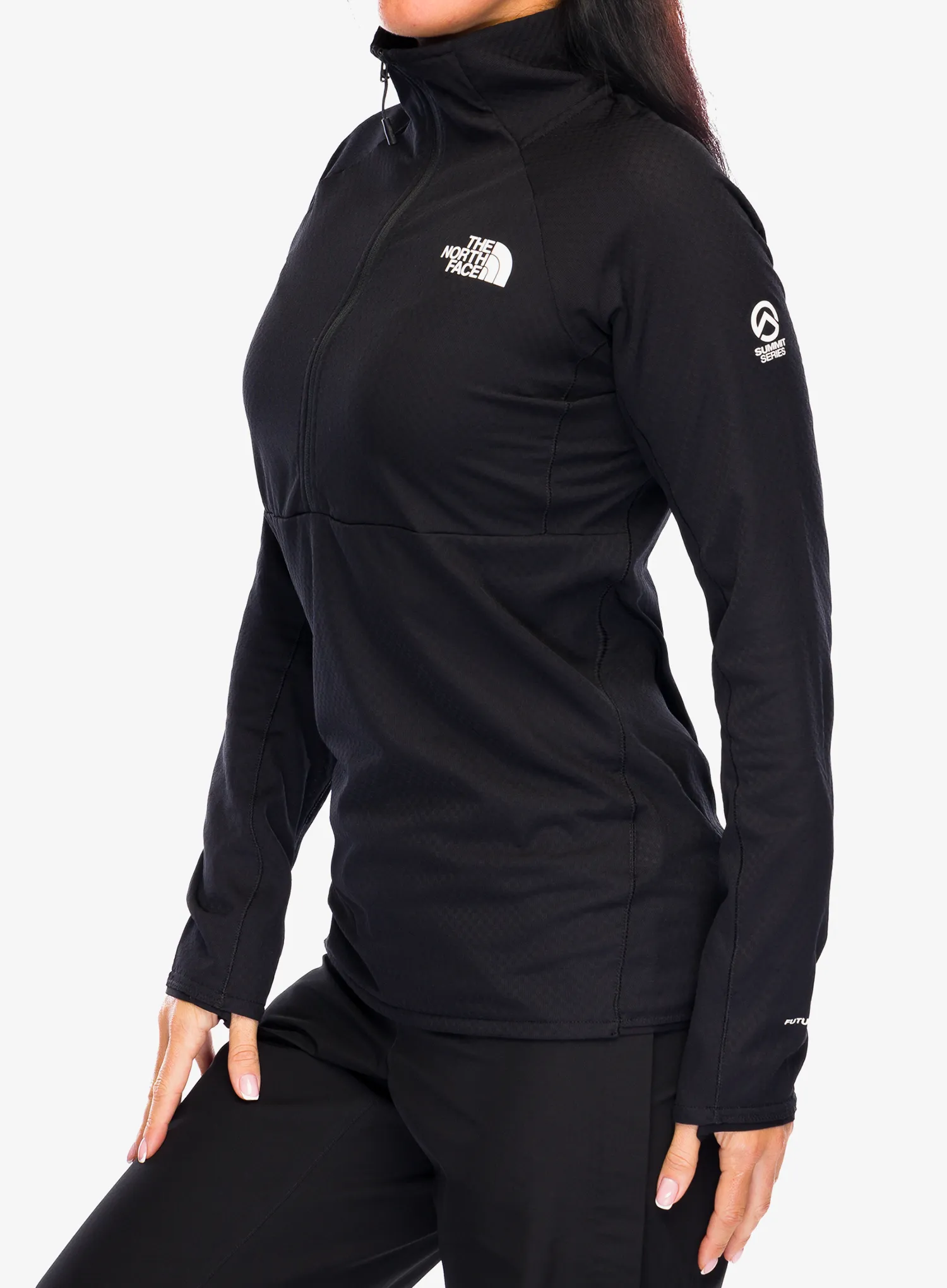 Ženska jopica The North Face Summit Futurefleece LT 1/2 Zip - tnf black