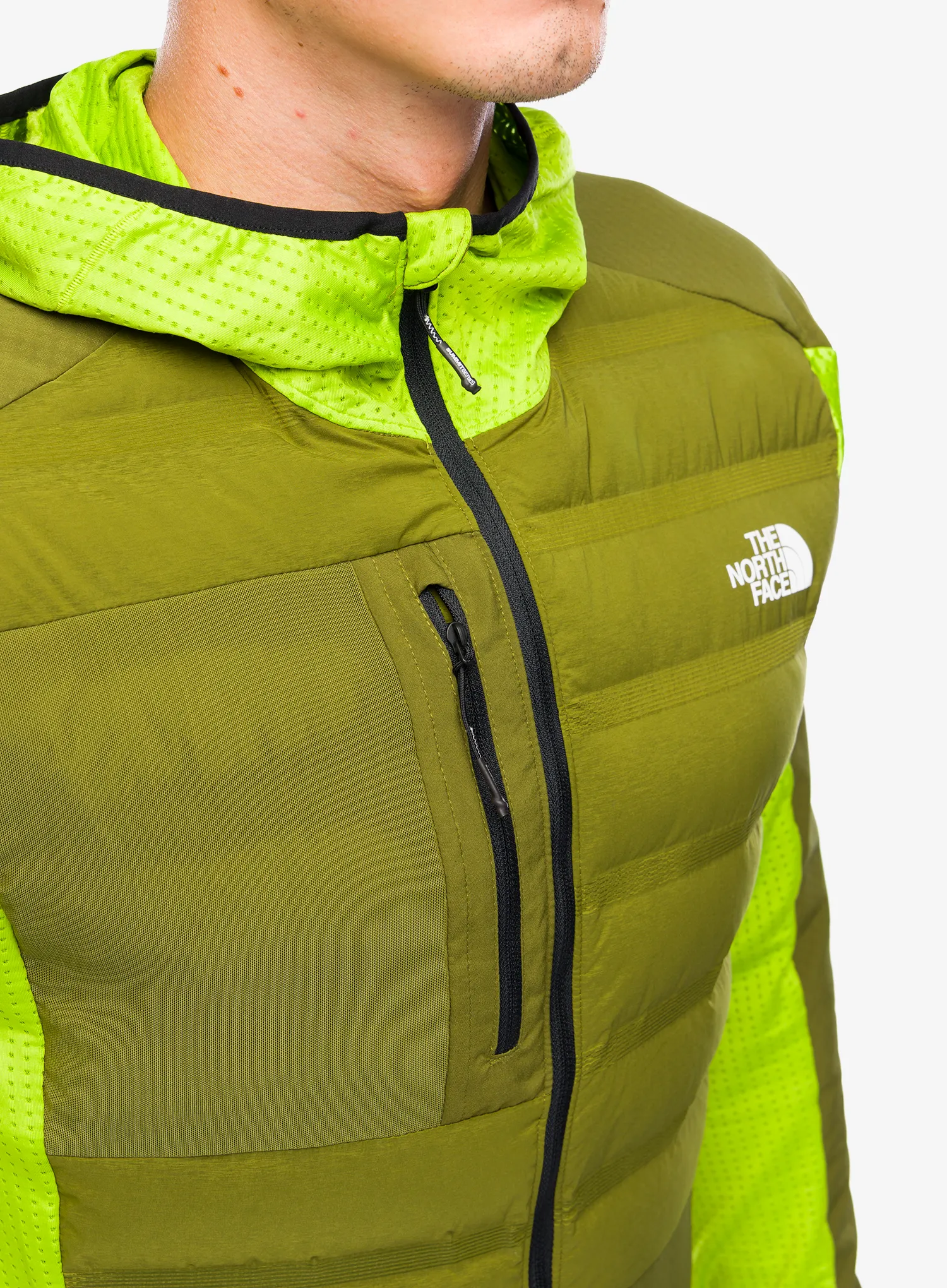 Hibridna jakna The North Face Summit Garnet Canyon Jacket - forest olive/meadow grass