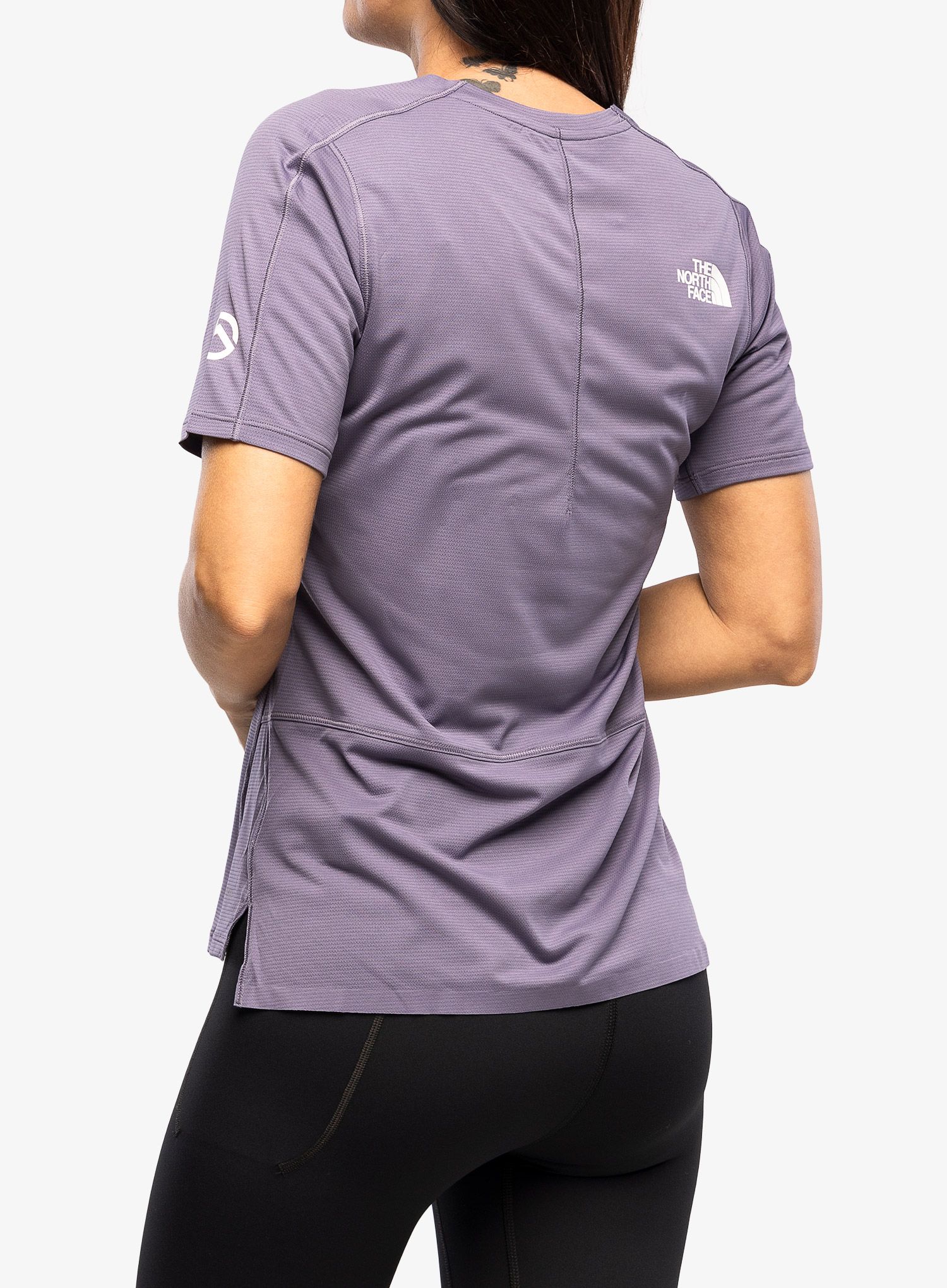 Ženska majica The North Face Summit High Trail Run S/S - lunar slate