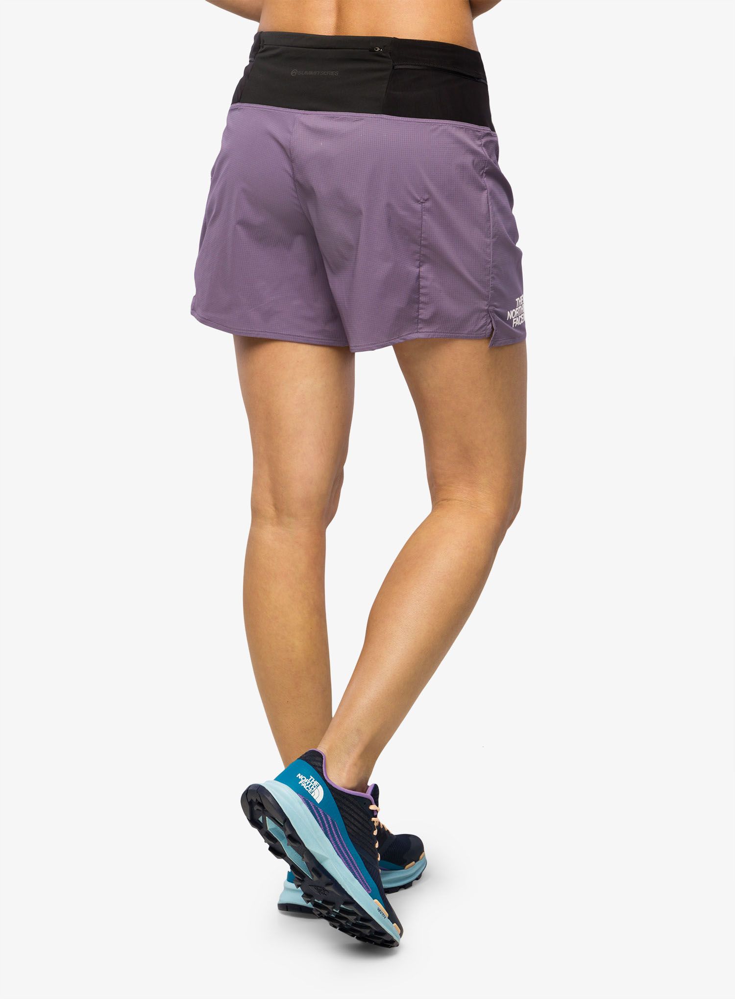 Ženske tekaške kratke hlače The North Face Summit Pacesetter Run Short - black/lunar slate