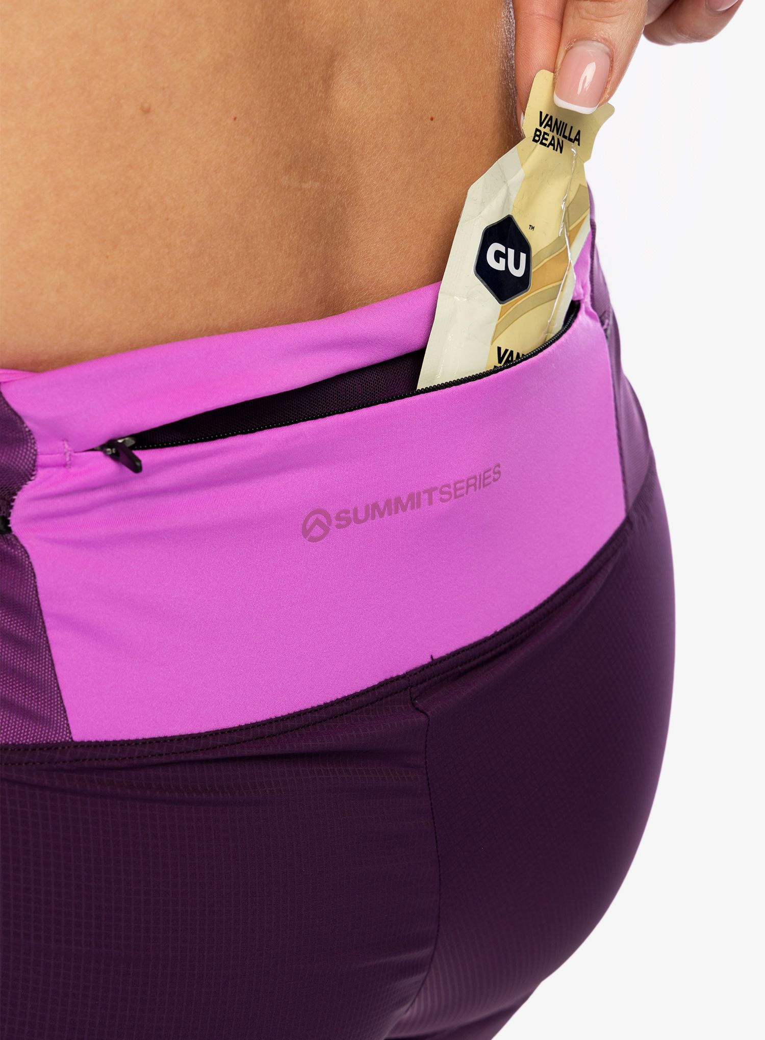 Ženske tekaške kratke hlače The North Face Summit Pacesetter Short 5in - currant/vivid