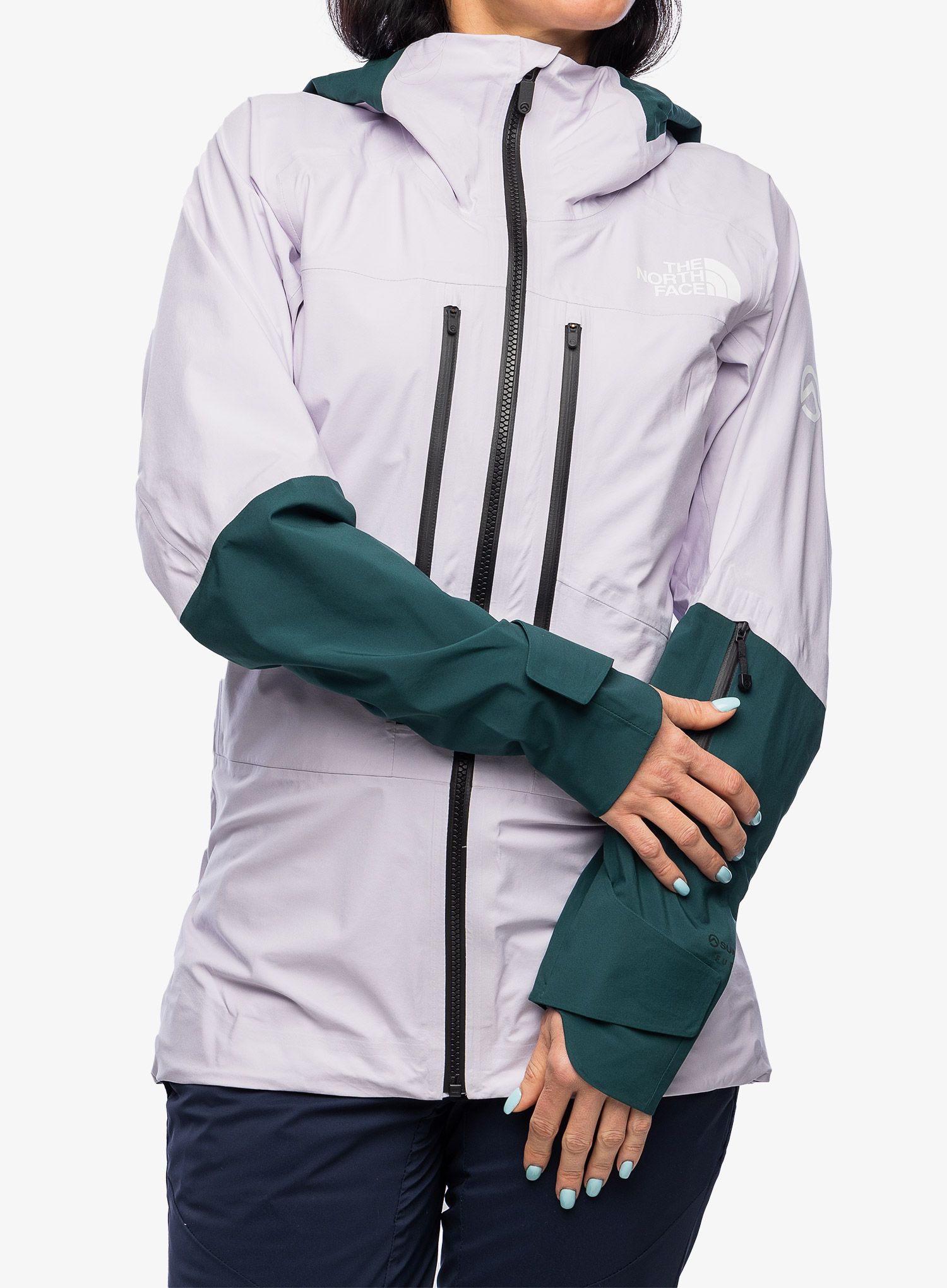 Ženska jakna The North Face Summit Stimson Futurelight Jacket - lavenderfog/ponderosagren