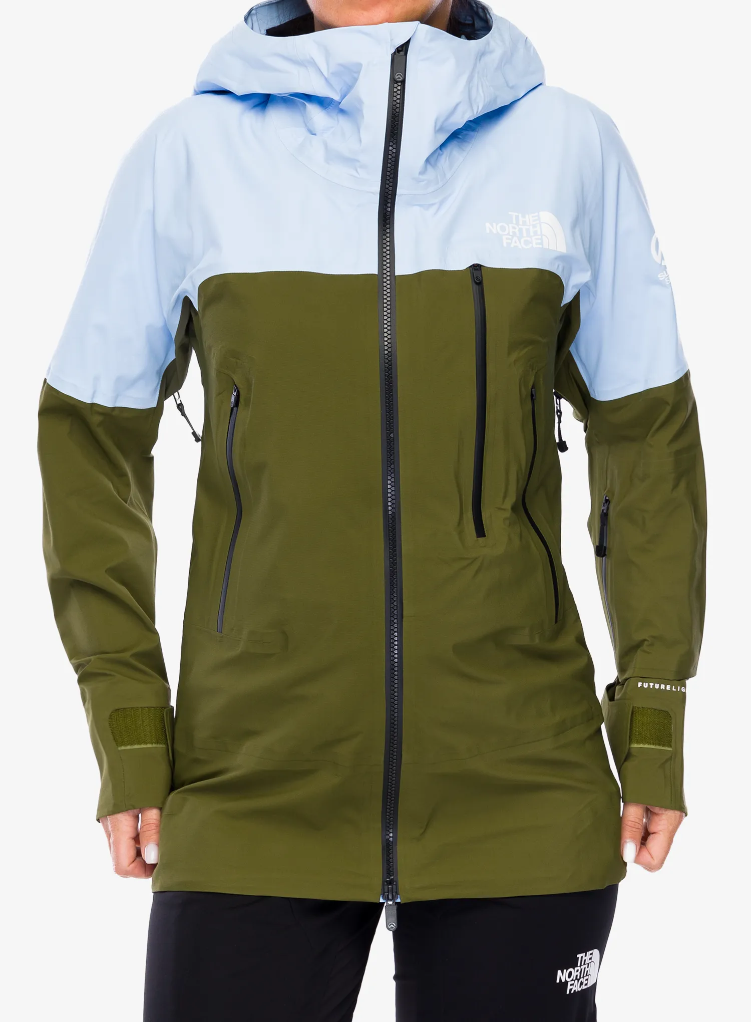 Ženska jakna The North Face Summit Stimson Futurelight Jacket - cornflower/forest olive