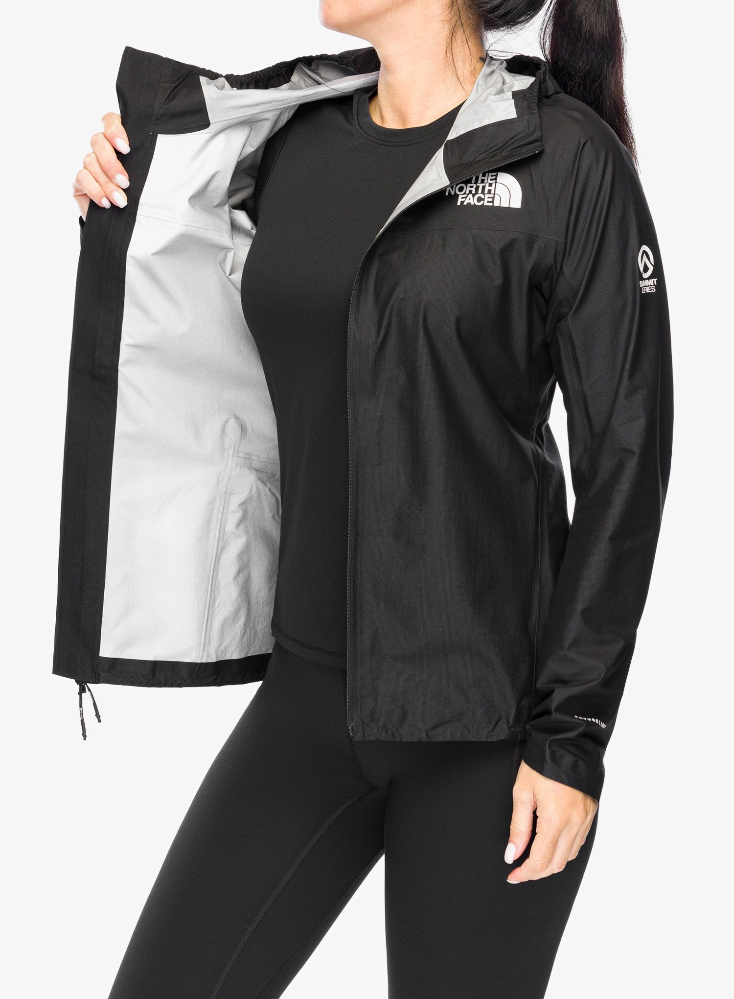 Ženska jakna za tek The North Face Summit Superior Futurelight Jacket - tnf black