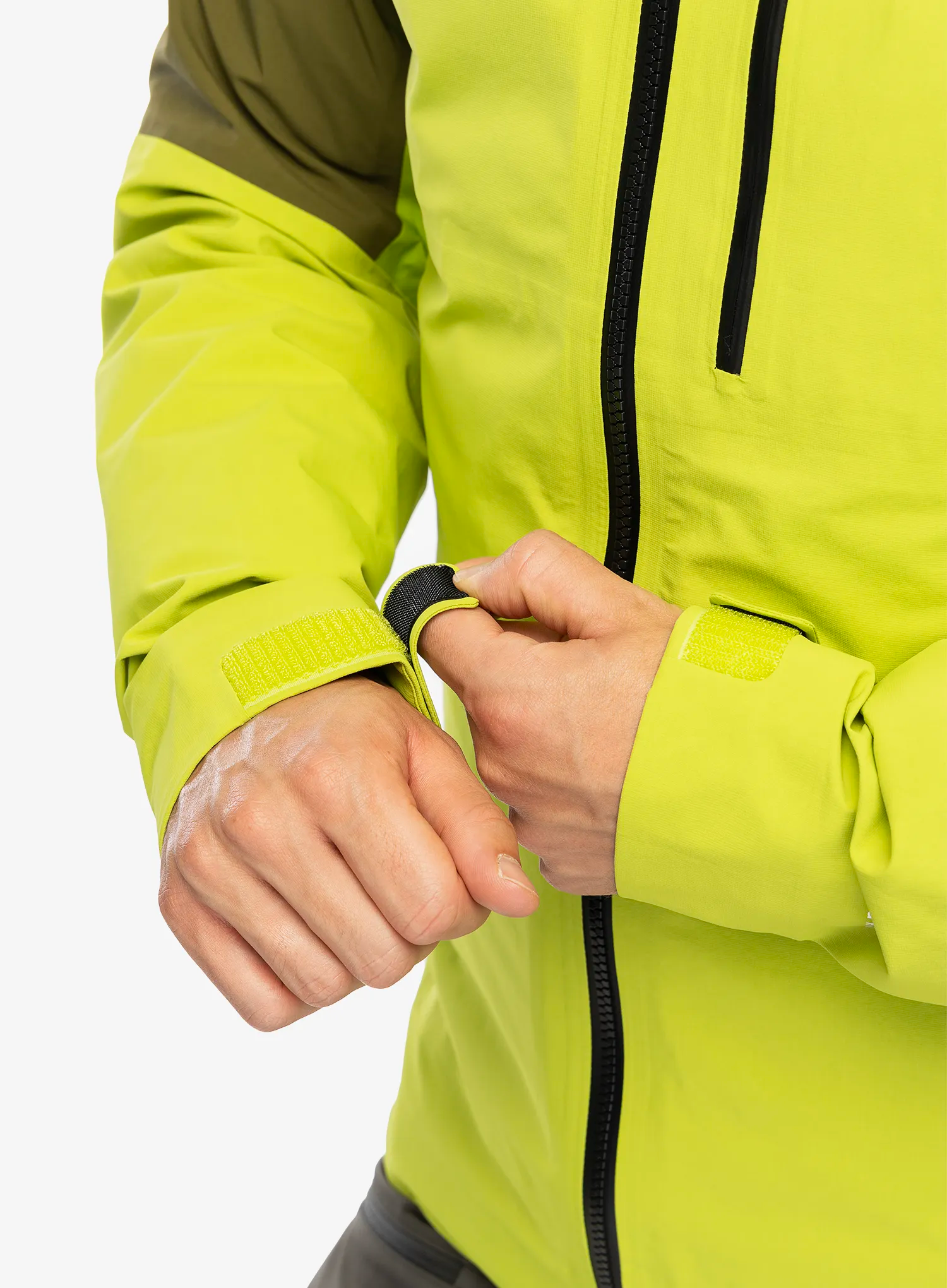 Nepremočljiva jakna The North Face Summit Torre Egger Futurelight Jacket - meadow grass/forest olive