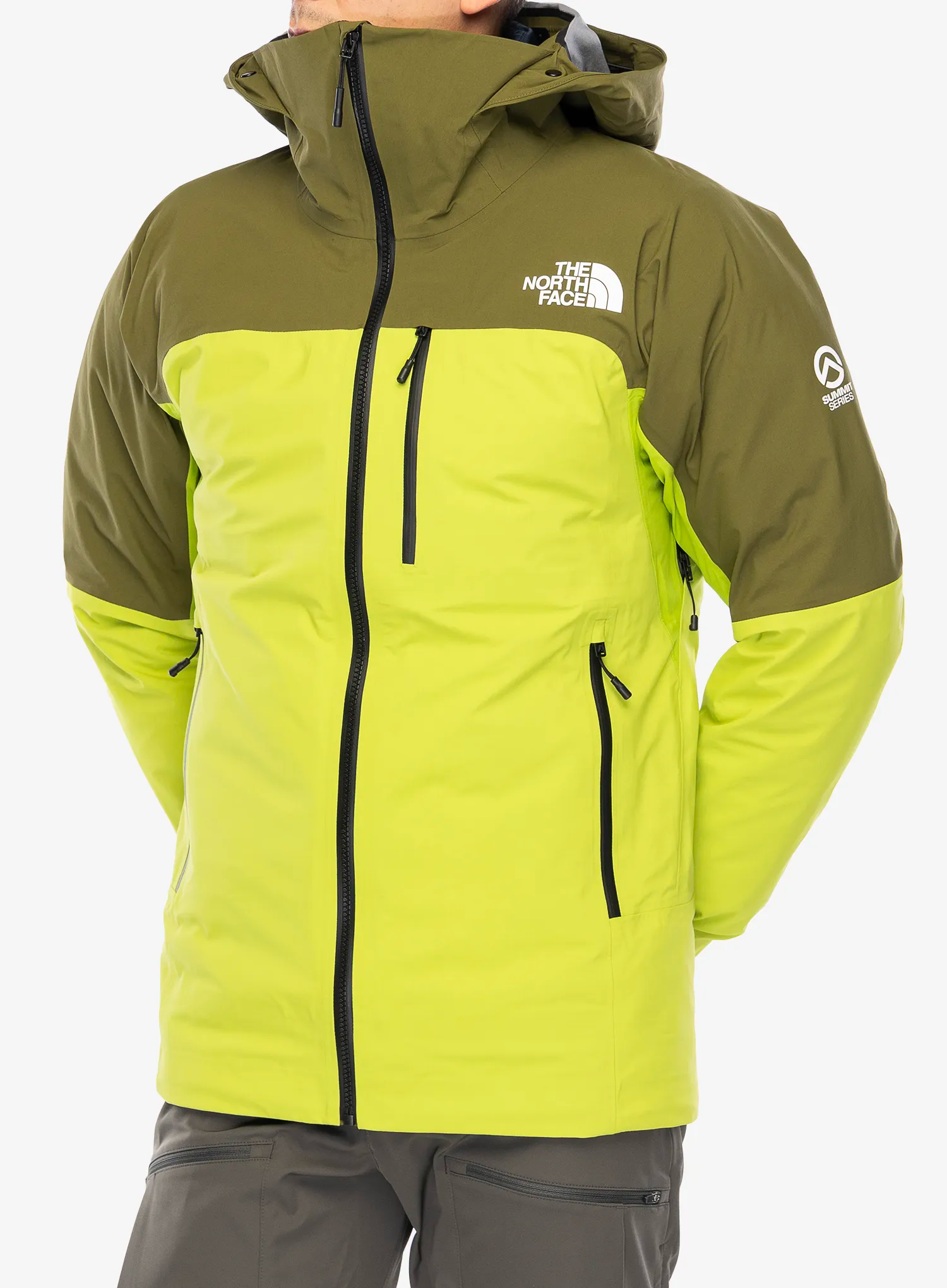 Nepremočljiva jakna The North Face Summit Torre Egger Futurelight Jacket - meadow grass/forest olive