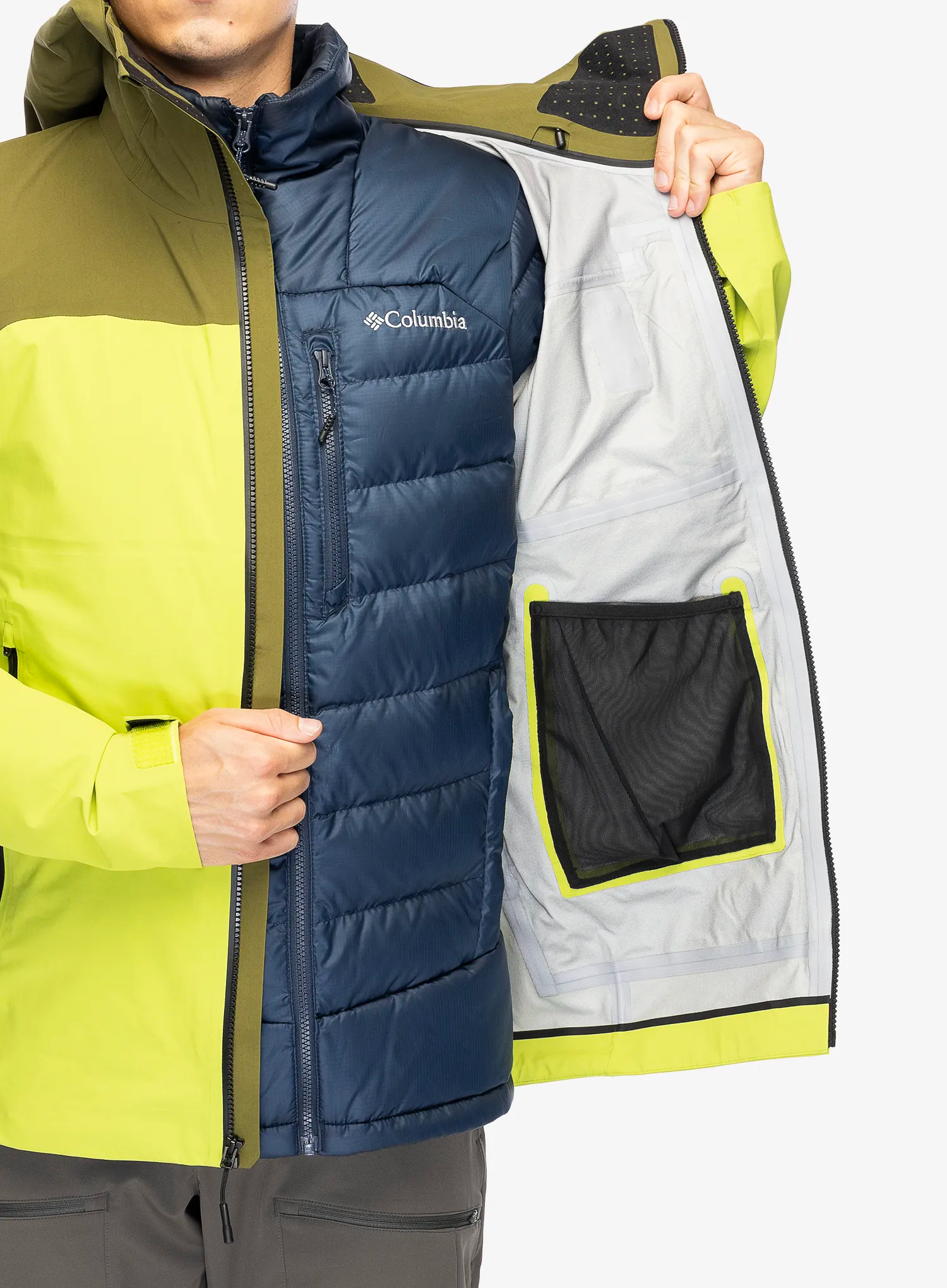 Nepremočljiva jakna The North Face Summit Torre Egger Futurelight Jacket - meadow grass/forest olive