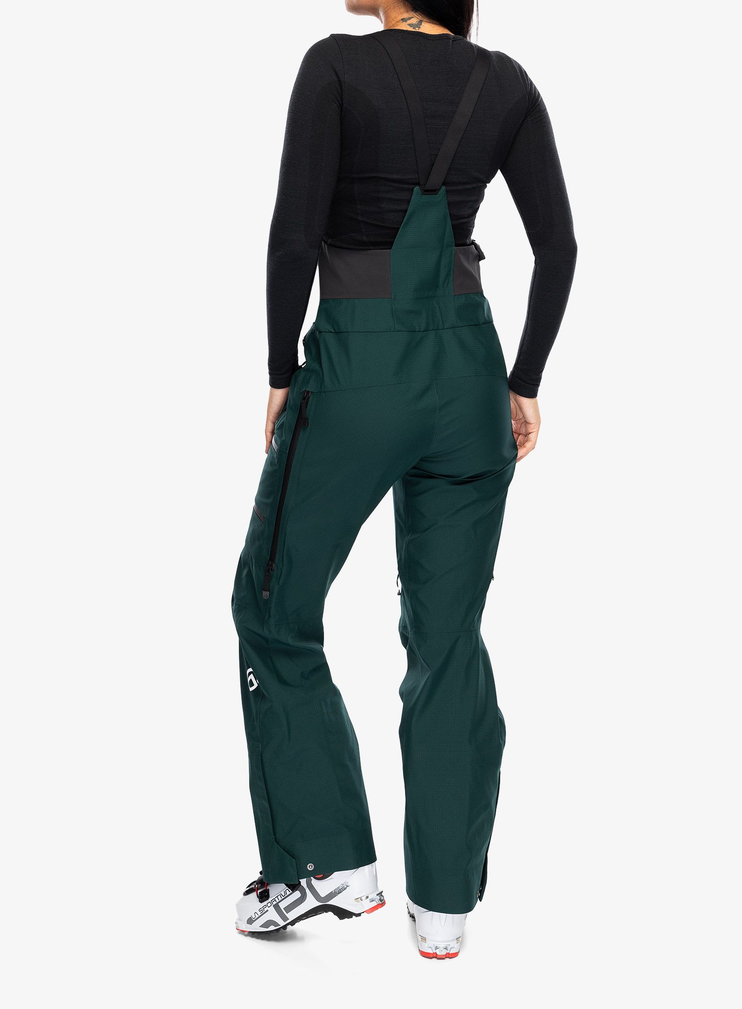 Ženske hlače The North Face Summit Tsirku FUTURELIGHT Bib - green/tnf black