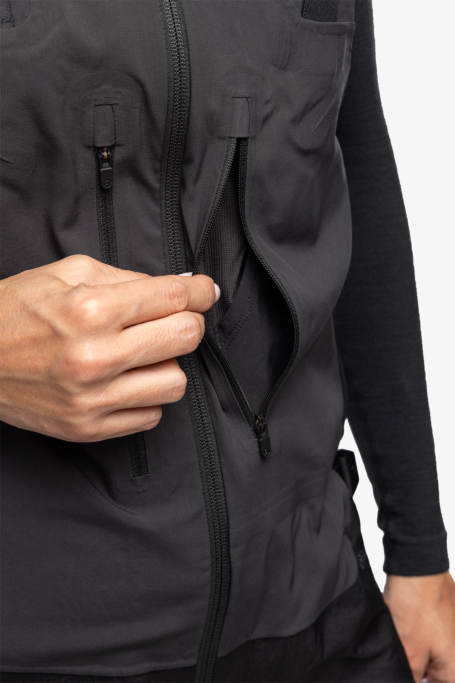 Ženske hlače The North Face Summit Tsirku GTX Pro Bib - tnf black