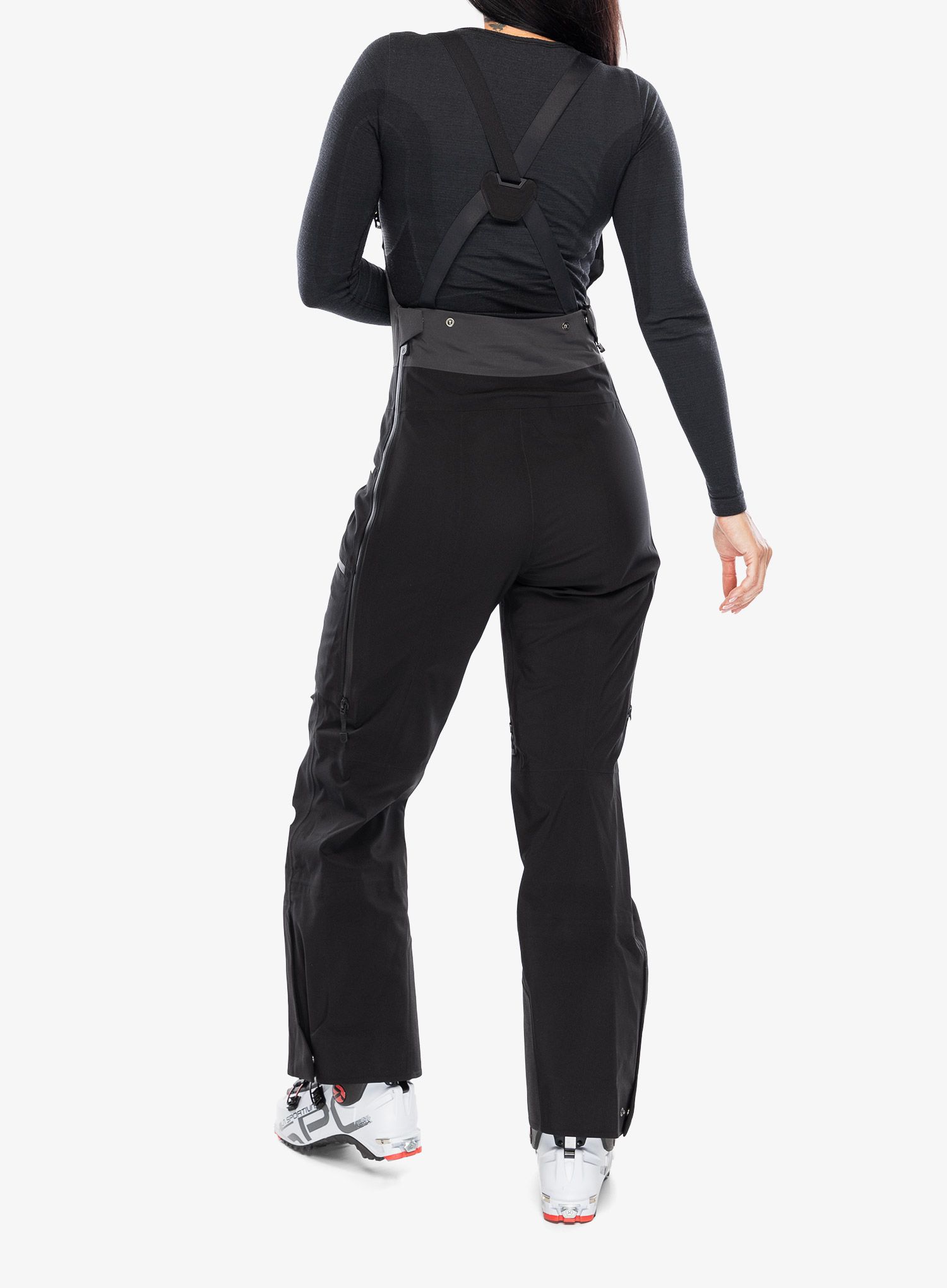 Ženske hlače The North Face Summit Verbier Futurelight Bib - tnf black